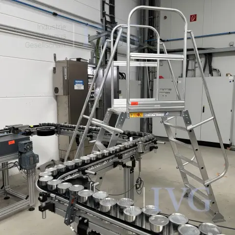 Aluminum platform ladder MUNK