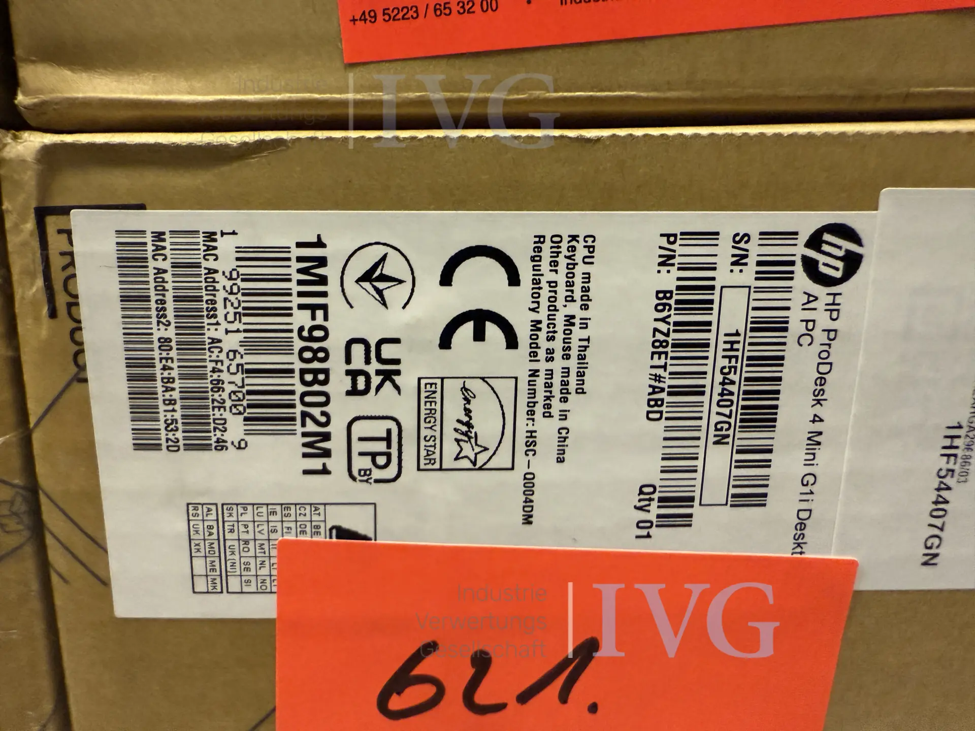 Posten PC-Hardware – foto 2 – kavel bij IVG, Neumünster