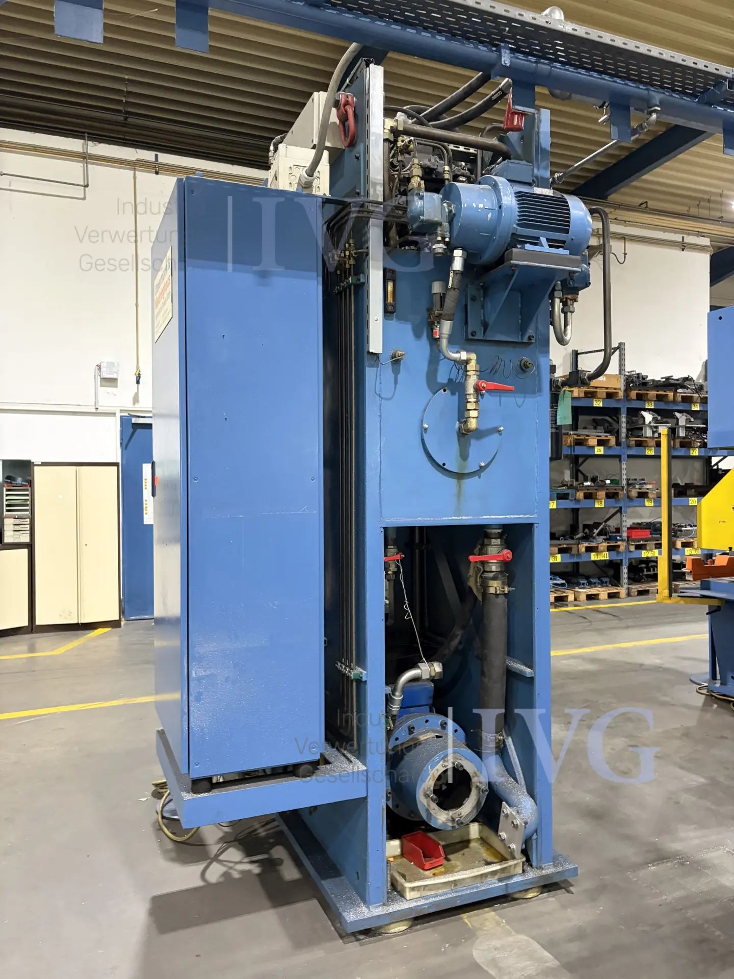 hydraulische Einständerpresse OEVERMANN & NIEDRINGHAUS ESP-100 – foto 3 – kavel bij IVG, Neumünster