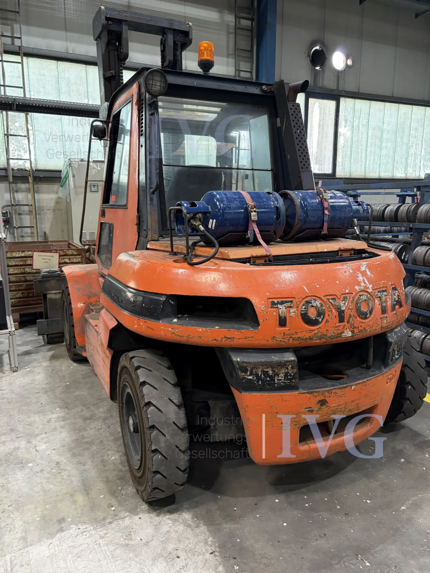 Treibgas-Gabelstapler (spätere Herausgabe/Abholung) TOYOTA 5FG60 – foto 5 – kavel bij IVG, Neumünster