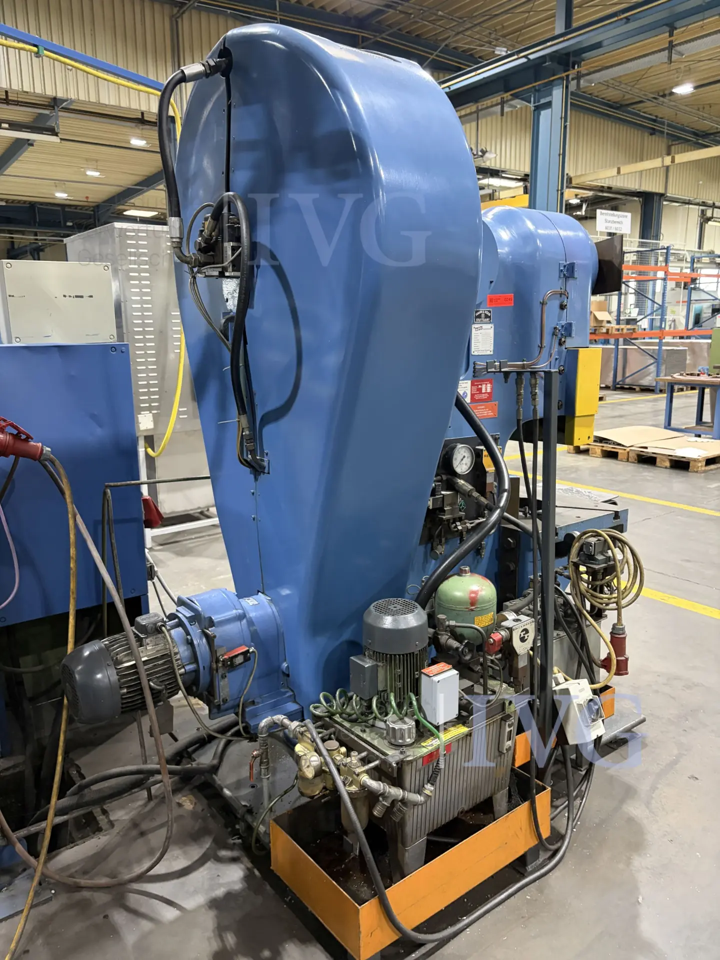 hydraulische Exzenterpresse EBU EBU H50 – foto 3 – kavel bij IVG, Neumünster