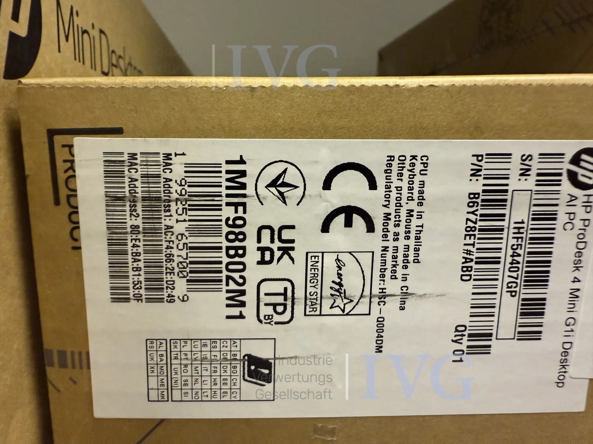 Posten PC-Hardware – foto 9 – kavel bij IVG, Neumünster