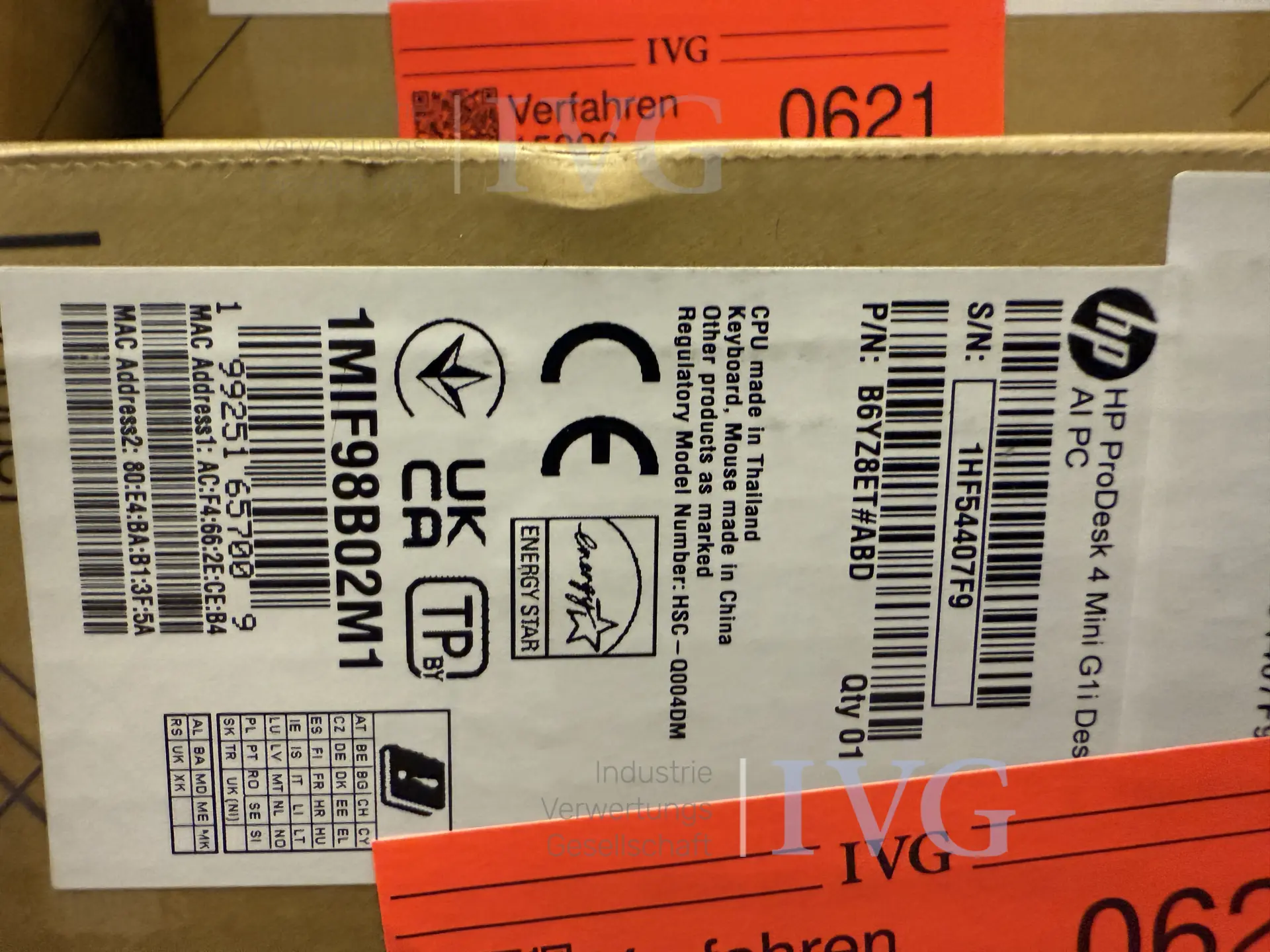 Posten PC-Hardware – foto 3 – kavel bij IVG, Neumünster