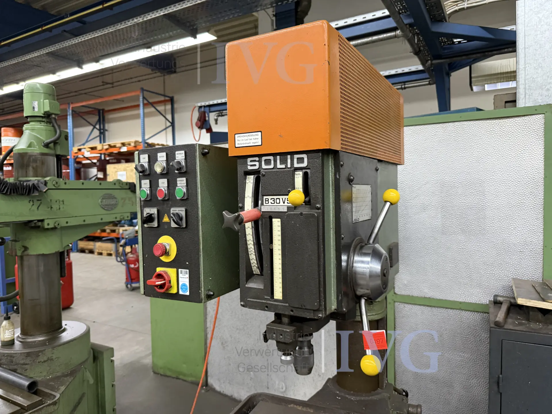 Säulenbohrmaschine SOLID B30VS – foto 3 – kavel bij IVG, Neumünster