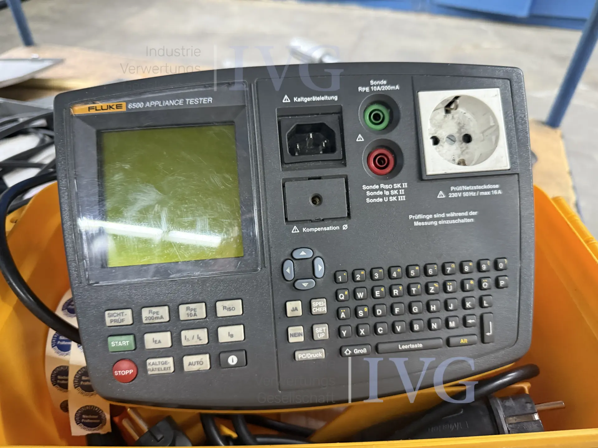 FLUKE 6500 Appliance Tester – foto 3 – kavel bij IVG, Neumünster