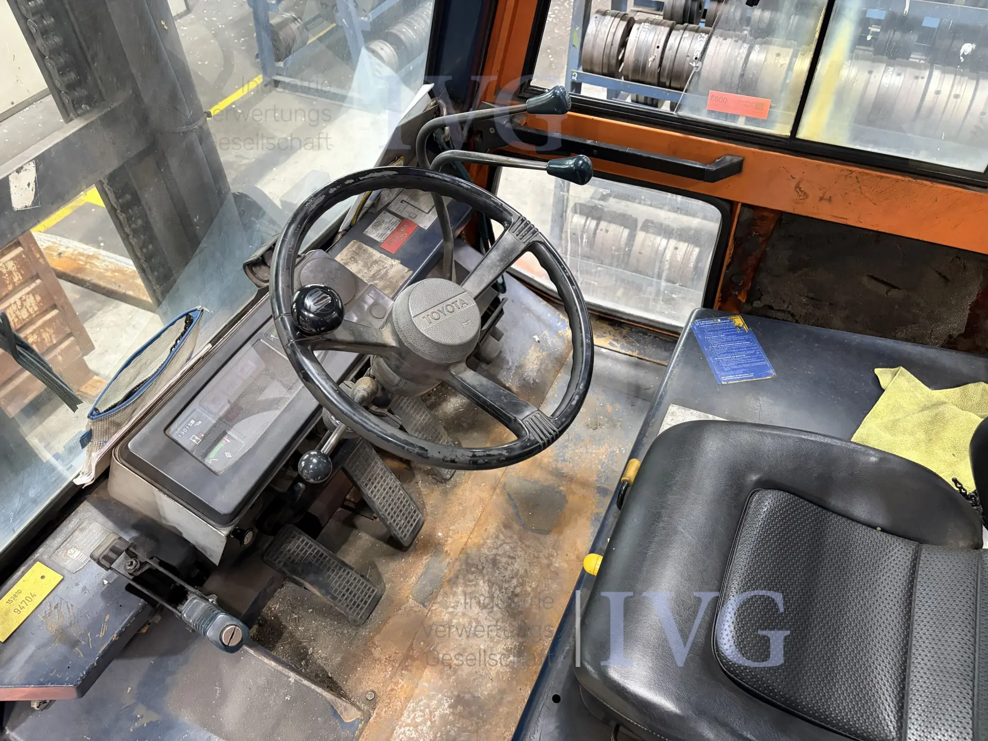 Treibgas-Gabelstapler (spätere Herausgabe/Abholung) TOYOTA 5FG60 – foto 8 – kavel bij IVG, Neumünster
