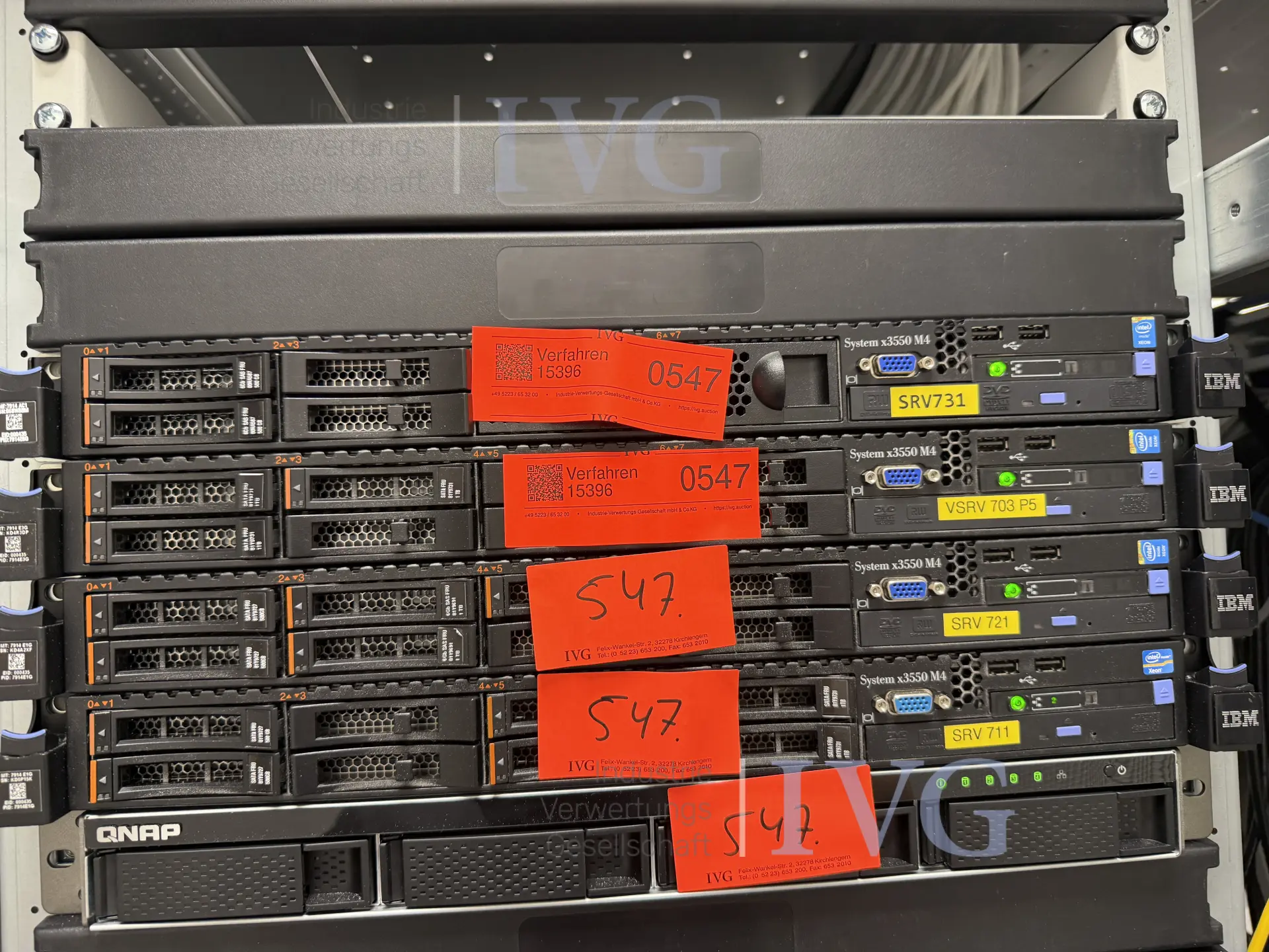 Posten Server-Hardware – foto 2 – kavel bij IVG, Neumünster