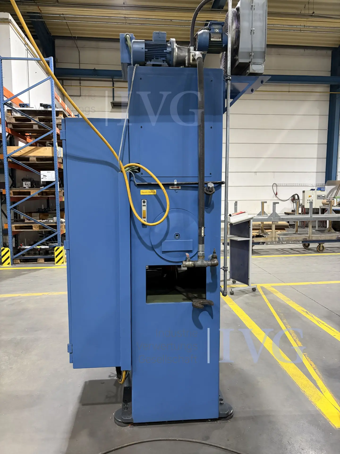 hydraulische Einständerpresse DUNKES HZS25 – foto 3 – kavel bij IVG, Neumünster