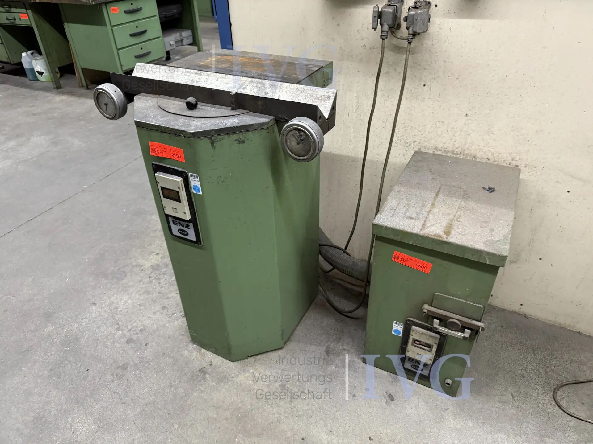 Kantenschleifmaschine ENZ FK400 – foto 2 – kavel bij IVG, Neumünster
