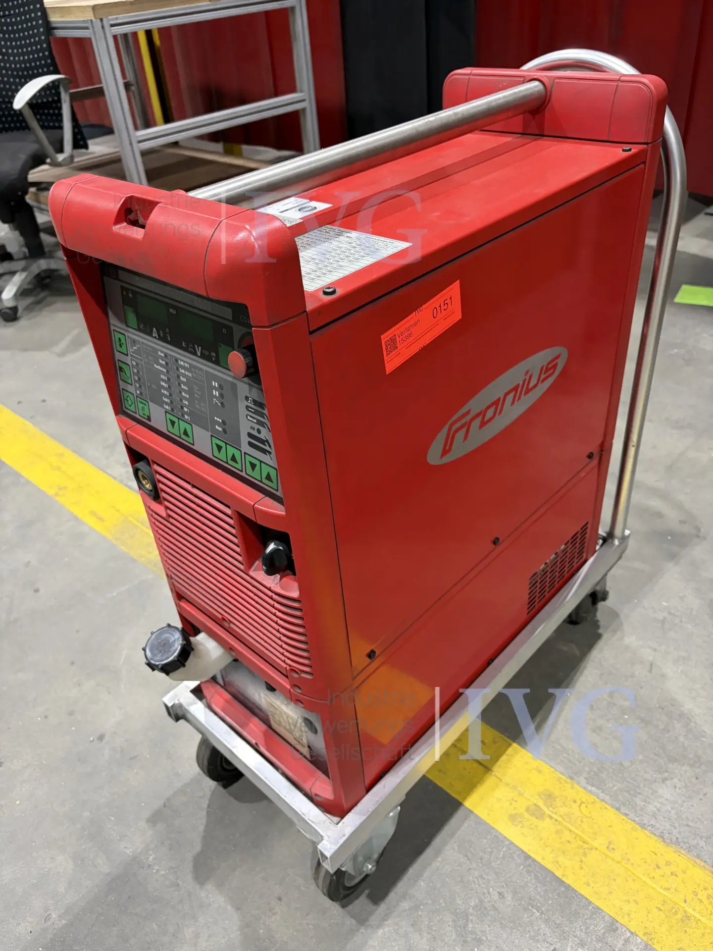 Schutzgas-Schweißgerät FRONIUS TransPuls Synergic 4000 – foto 2 – kavel bij IVG, Neumünster