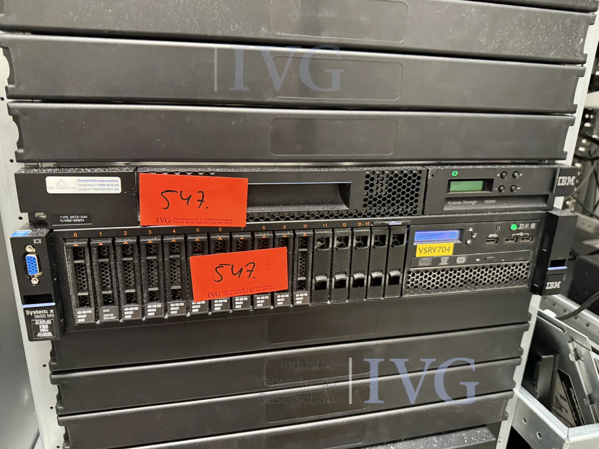Posten Server-Hardware – foto 18 – kavel bij IVG, Neumünster