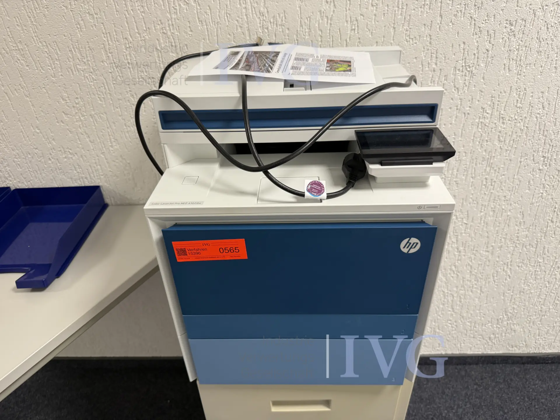 Multifunktionsgerät HP Color LaserJet Pro MFP 4302DW – foto 2 – kavel bij IVG, Neumünster
