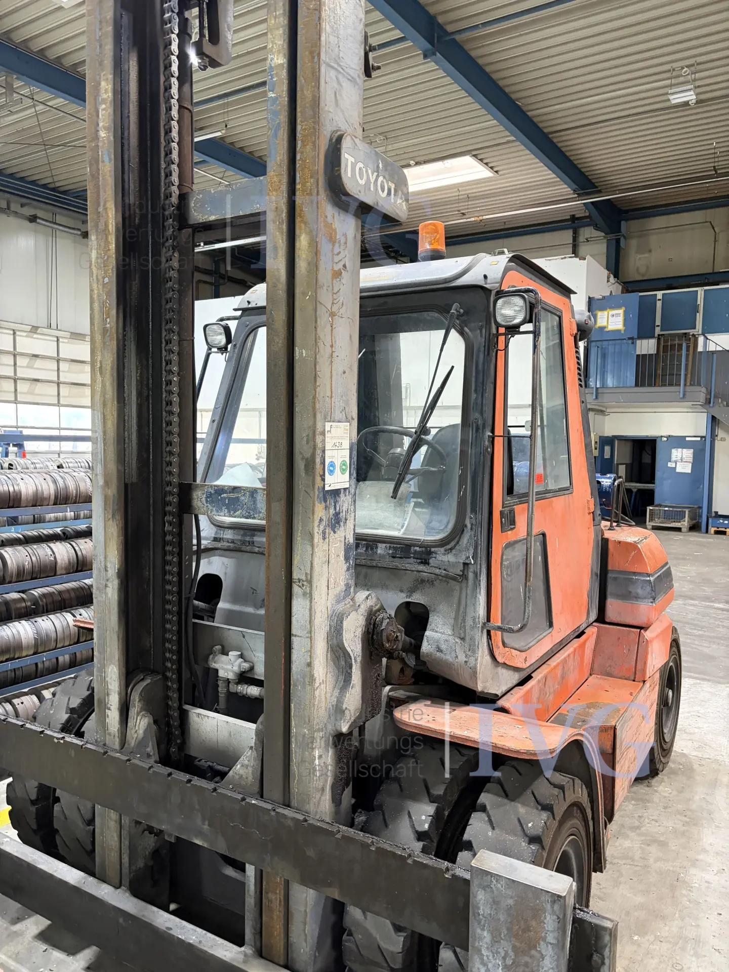 Treibgas-Gabelstapler (spätere Herausgabe/Abholung) TOYOTA 5FG60 – foto 3 – kavel bij IVG, Neumünster