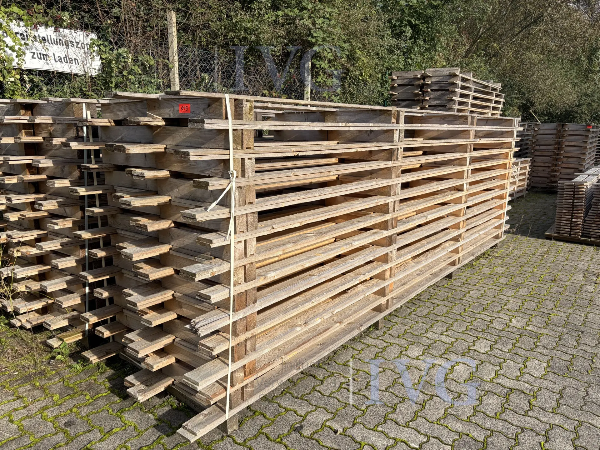 Posten Holz-Einwegpaletten – foto 2 – kavel bij IVG, Neumünster