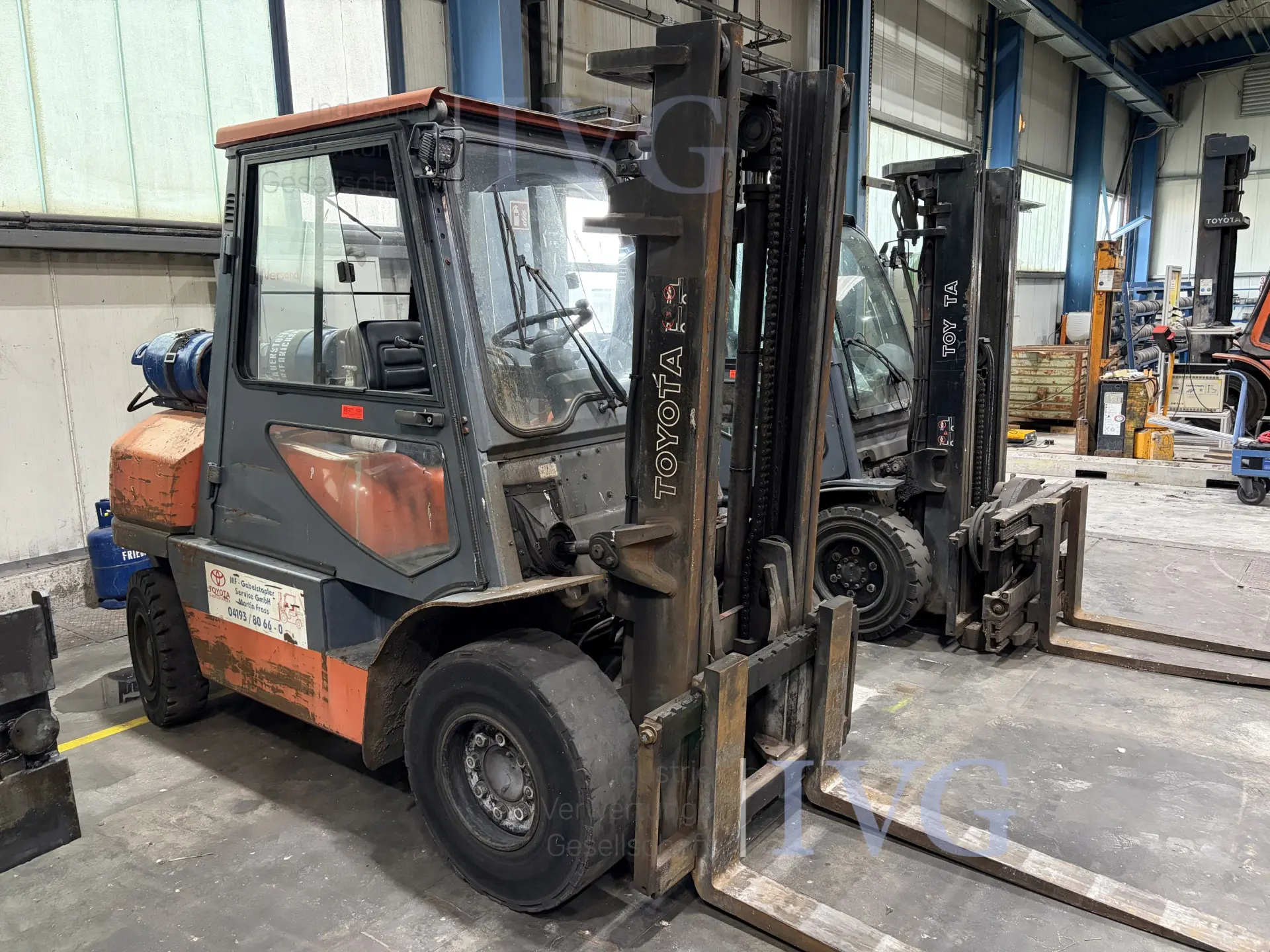 Treibgas-Gabelstapler (spätere Herausgabe/Abholung) TOYOTA 50 6FG 4.5 – foto 2 – kavel bij IVG, Neumünster