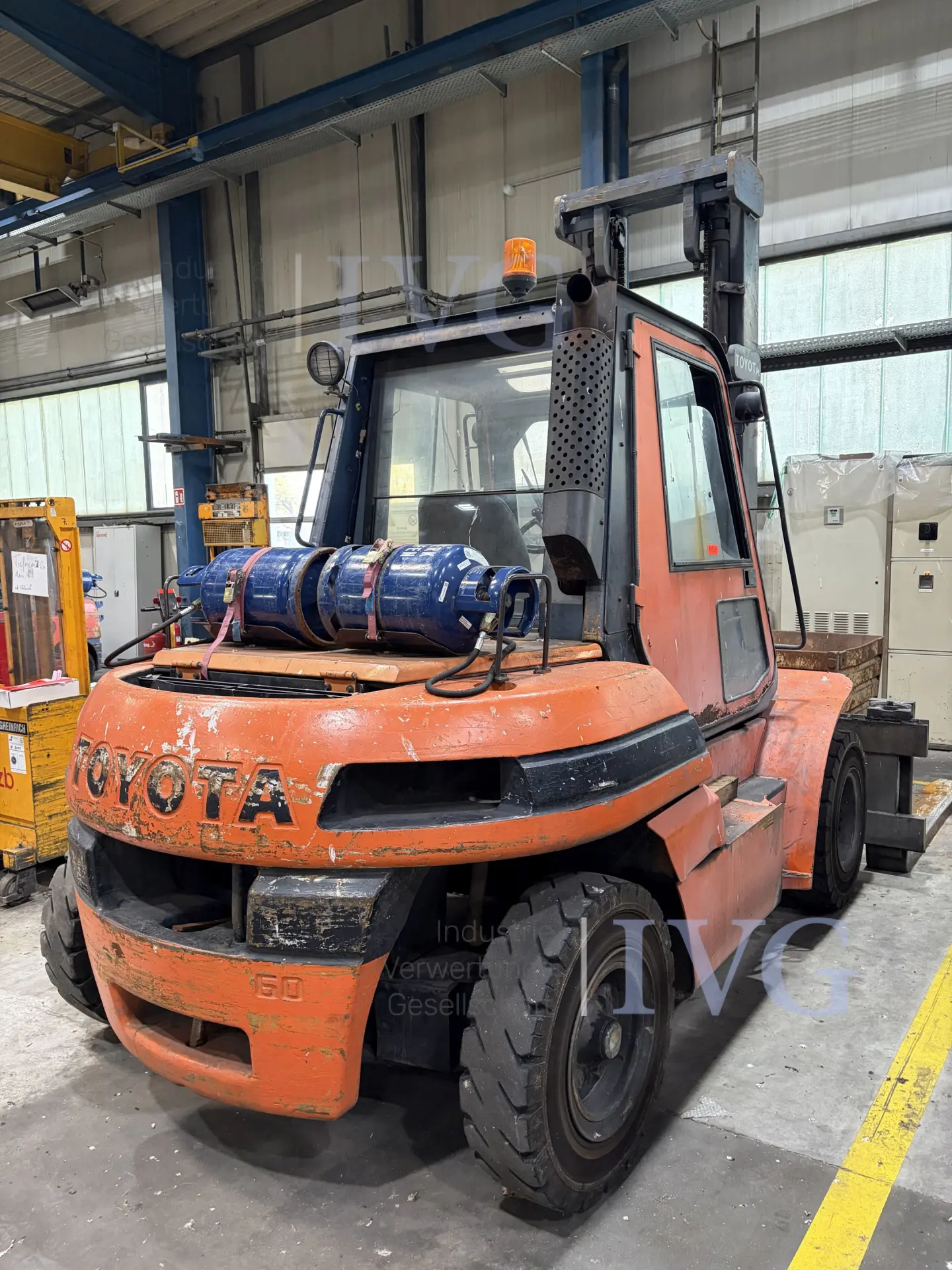 Treibgas-Gabelstapler (spätere Herausgabe/Abholung) TOYOTA 5FG60 – foto 6 – kavel bij IVG, Neumünster