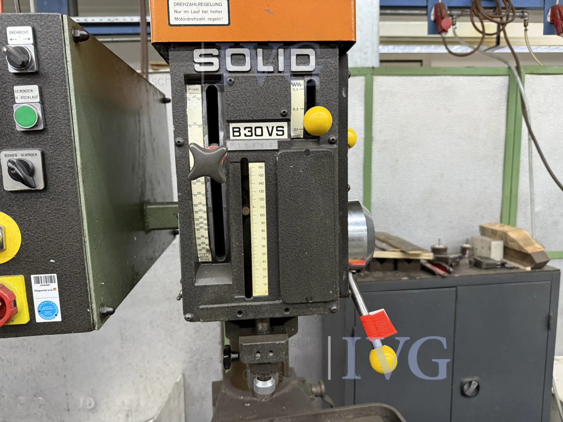 Säulenbohrmaschine SOLID B30VS – foto 6 – kavel bij IVG, Neumünster