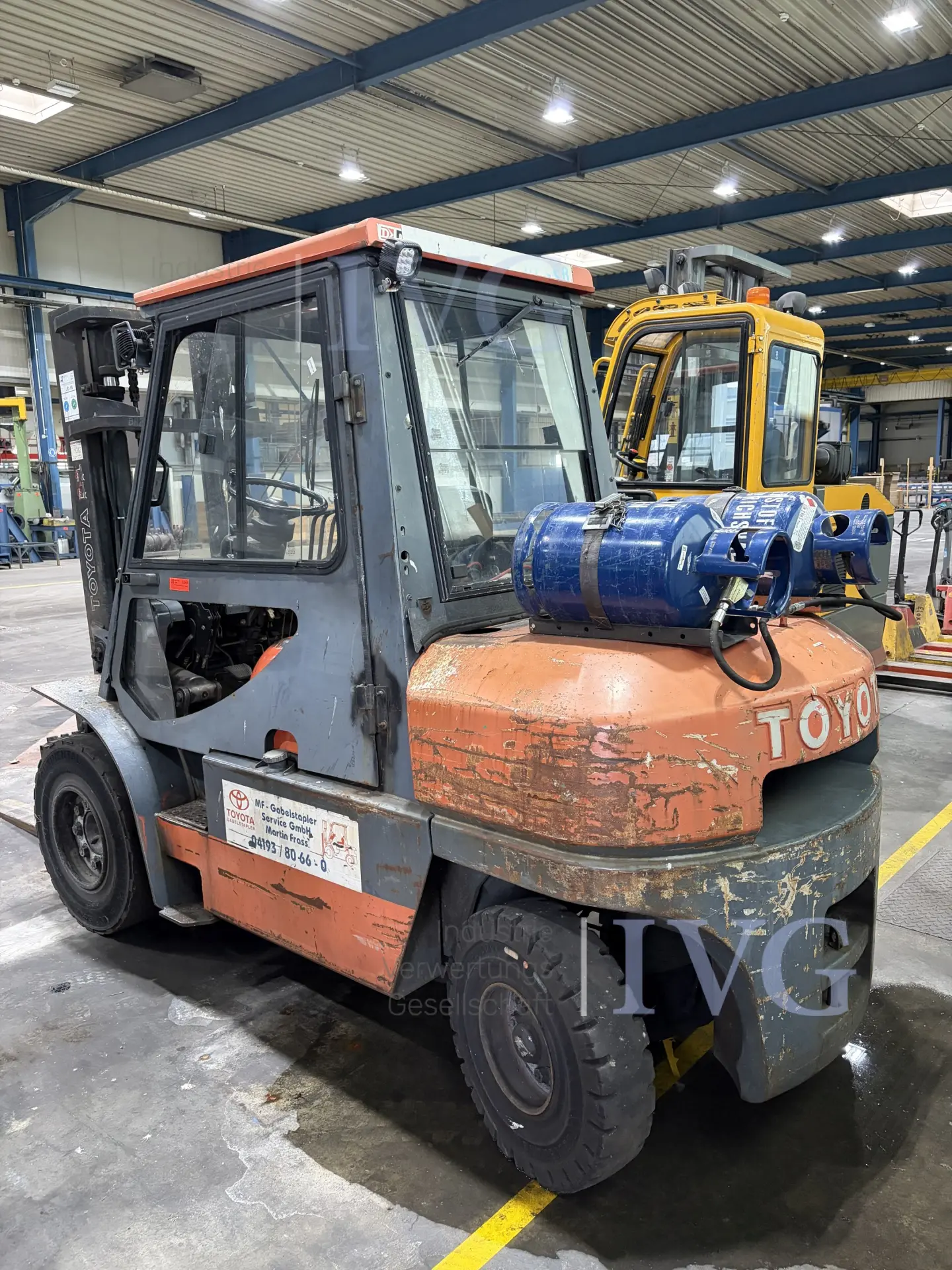 Treibgas-Gabelstapler (spätere Herausgabe/Abholung) TOYOTA 50 6FG 4.5 – foto 5 – kavel bij IVG, Neumünster