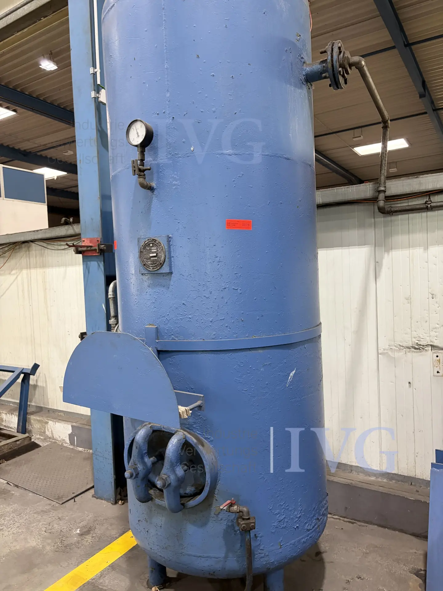 Druckluftkessel FLOTTMANN – foto 2 – kavel bij IVG, Neumünster