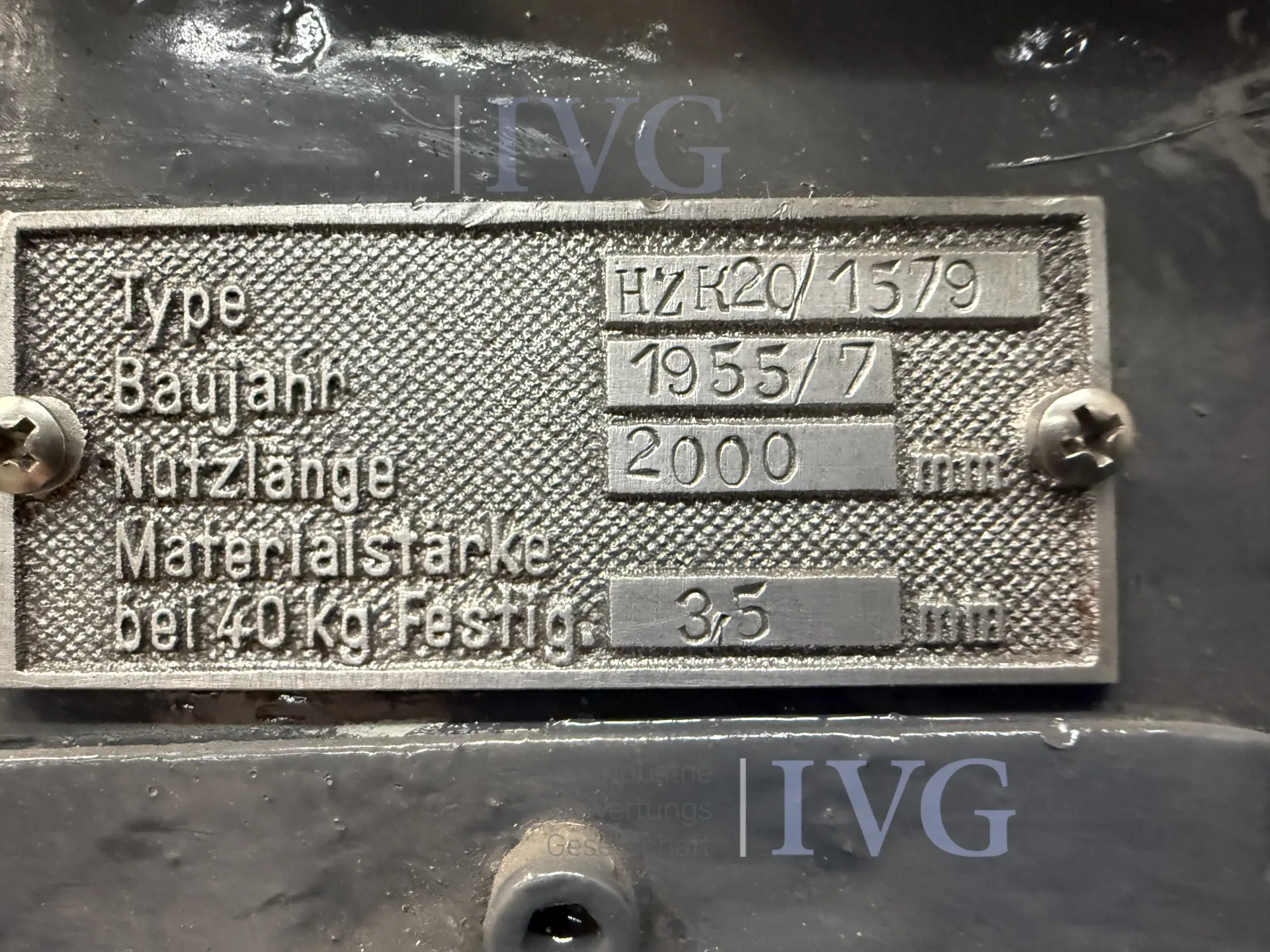 Schwenkbiegemaschine HZR20/1579 – foto 11 – kavel bij IVG, Neumünster