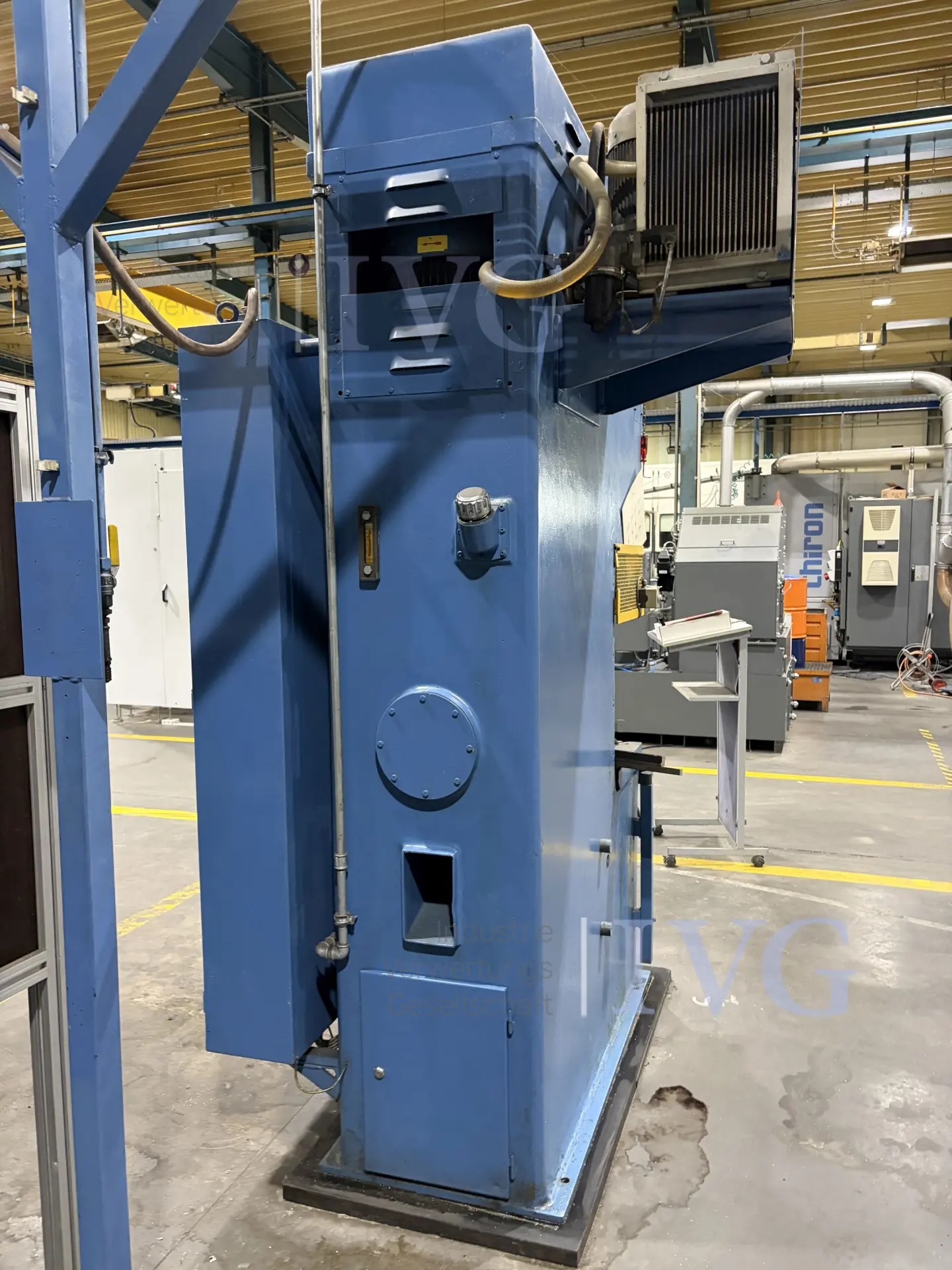 hydraulische Einständerpresse MÜLLER WEINGARTEN CD 63.12.10 – foto 3 – kavel bij IVG, Neumünster