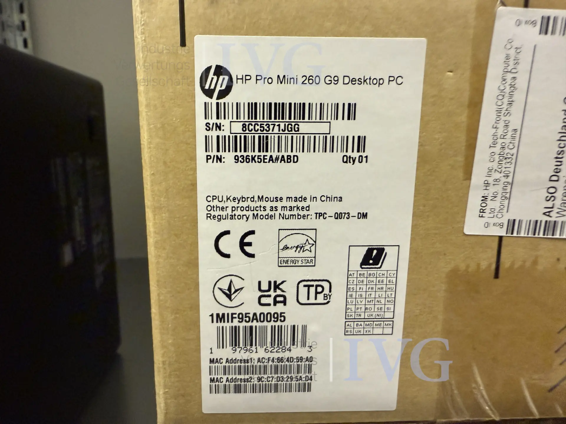 Posten PC-Hardware – foto 10 – kavel bij IVG, Neumünster