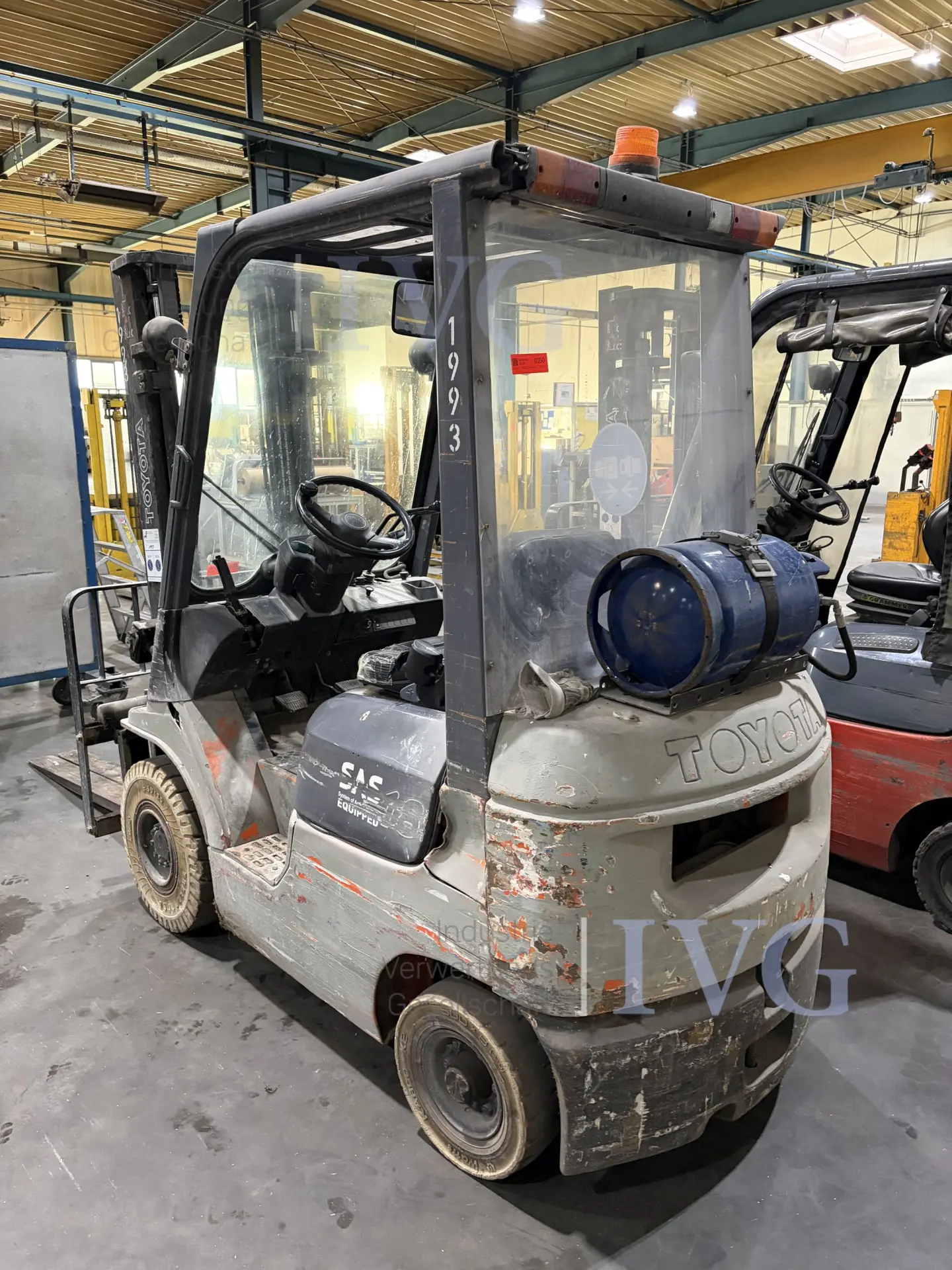 Treibgas-Gabelstapler (spätere Herausgabe/Abholung) TOYOTA 42-7FGF18 – foto 4 – kavel bij IVG, Neumünster