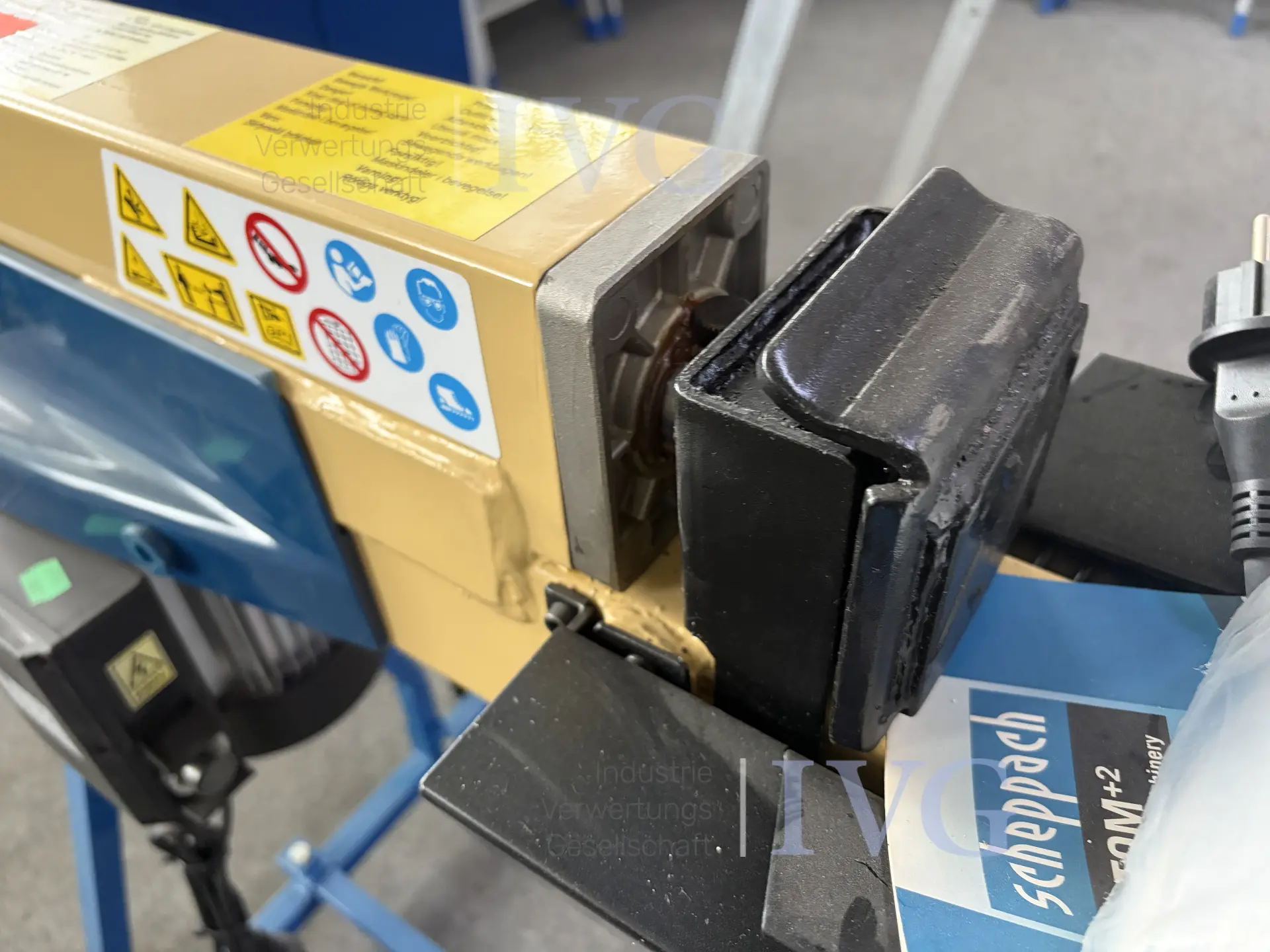 Hydraulik-Holzspalter SCHEPPACH OX T 500 – foto 4 – kavel bij IVG, Bielefeld