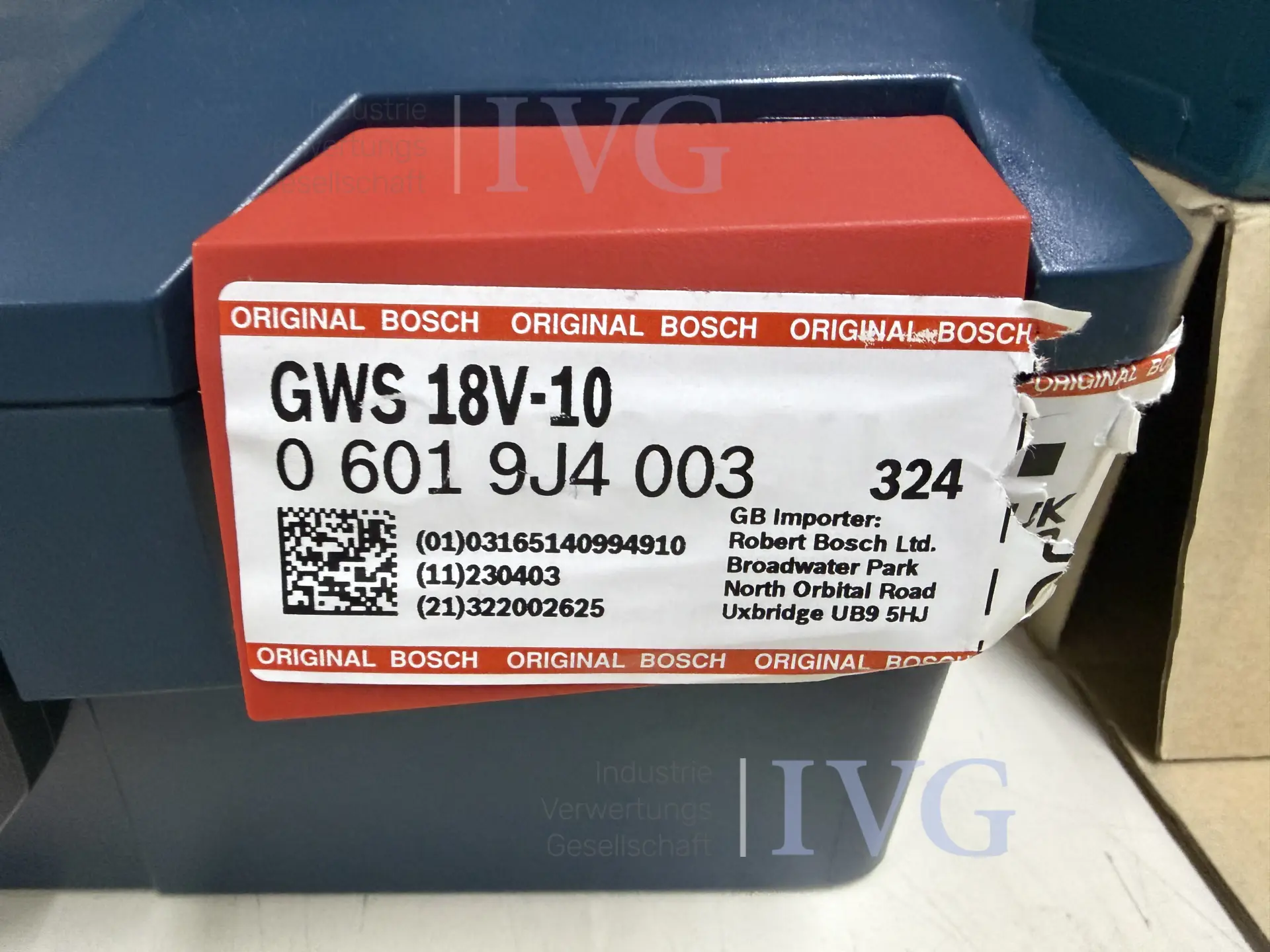 Akku-Winkelschleifer BOSCH GWS 18V-10 – foto 3 – kavel bij IVG, Bielefeld
