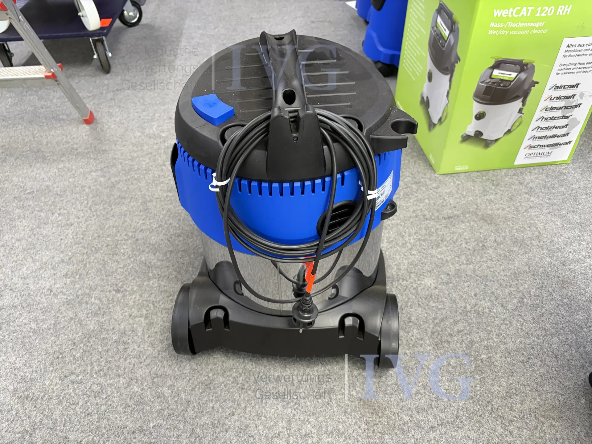 Industriesauger NILFISK Aero 21 inox – foto 3 – kavel bij IVG, Bielefeld