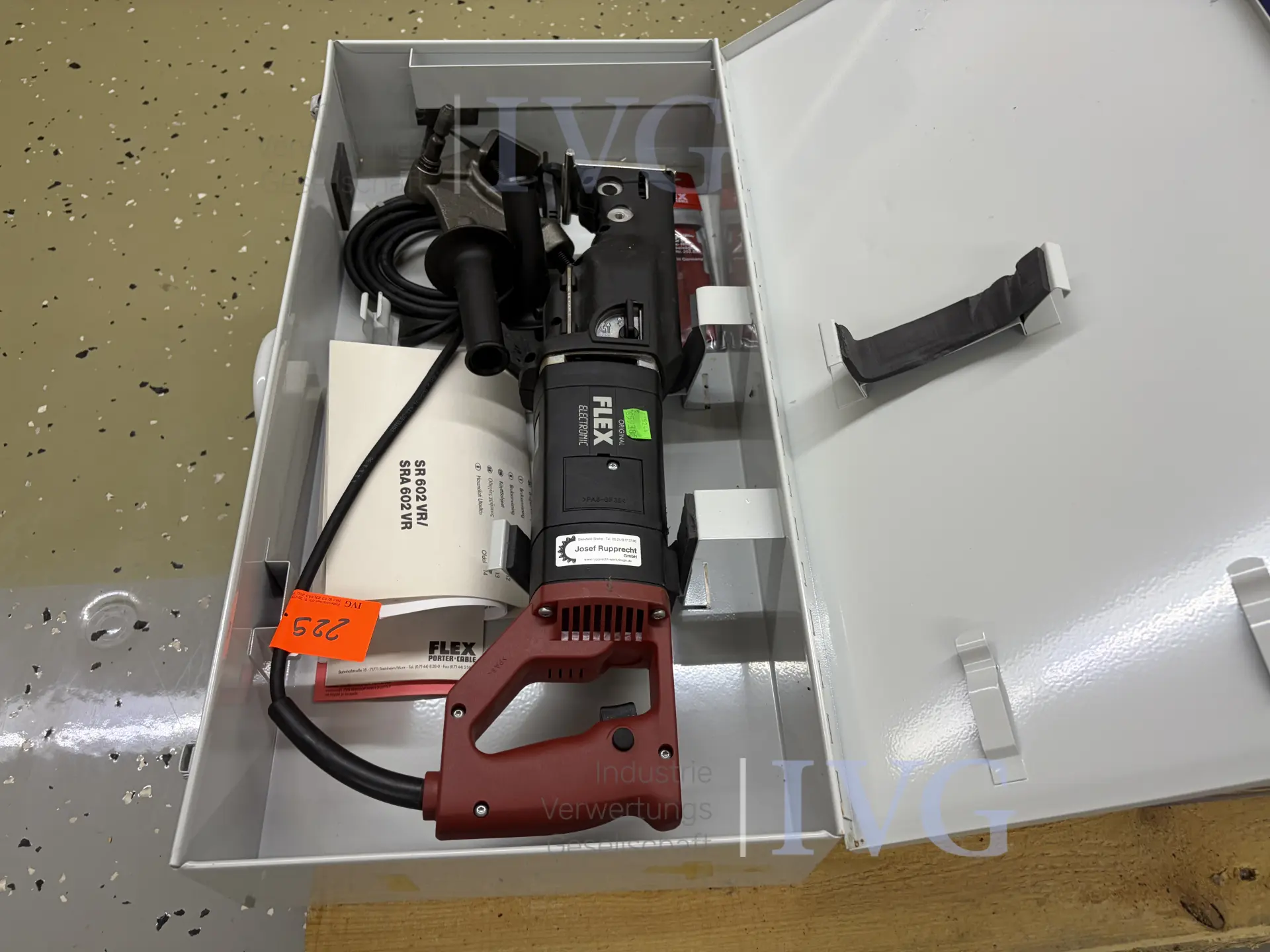 Säbelsäge FLEX SR 602 VR – foto 9 – kavel bij IVG, Bielefeld