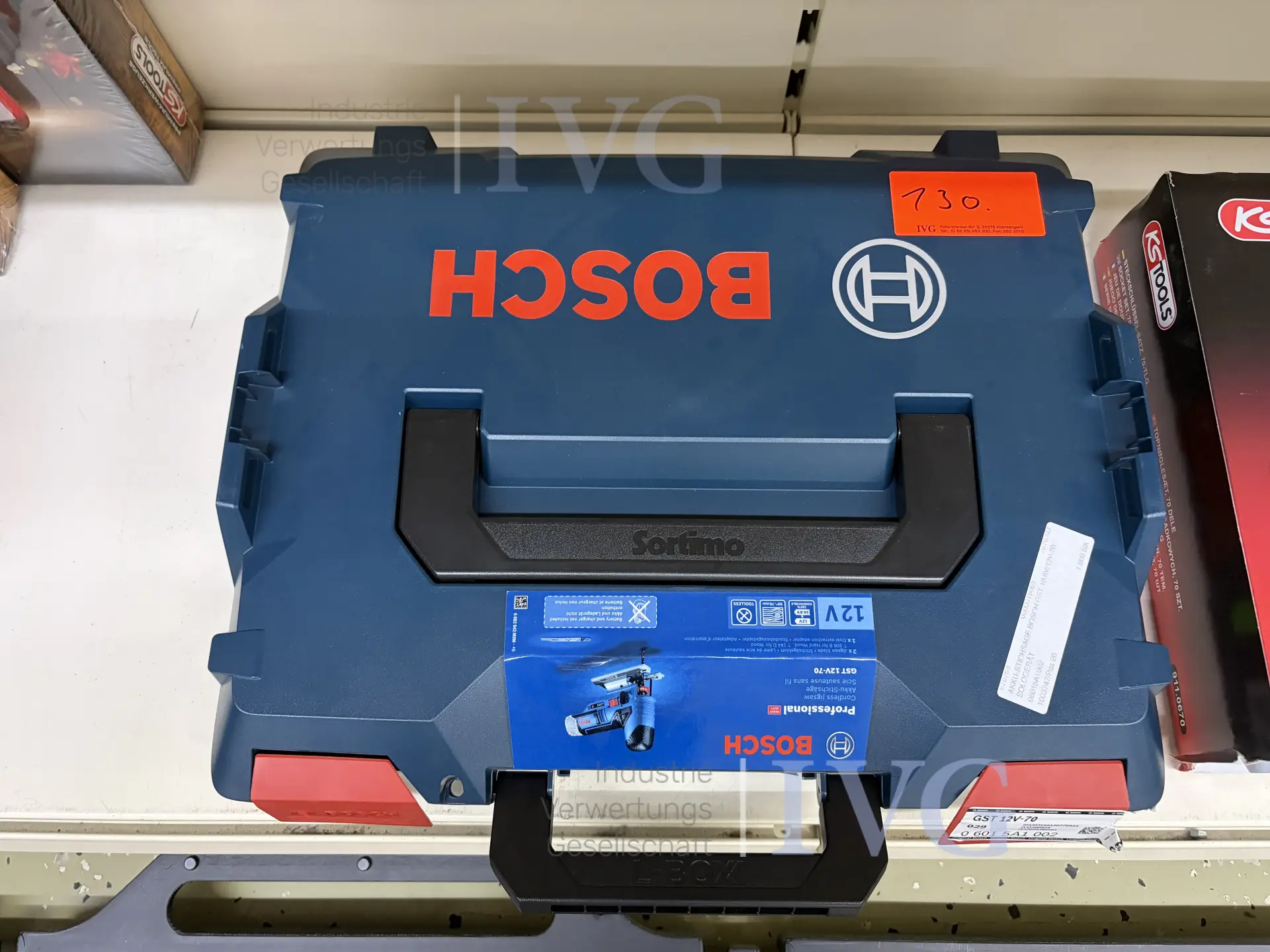 Akku-Stichsäge BOSCH GST 12V-70 – foto 2 – kavel bij IVG, Bielefeld