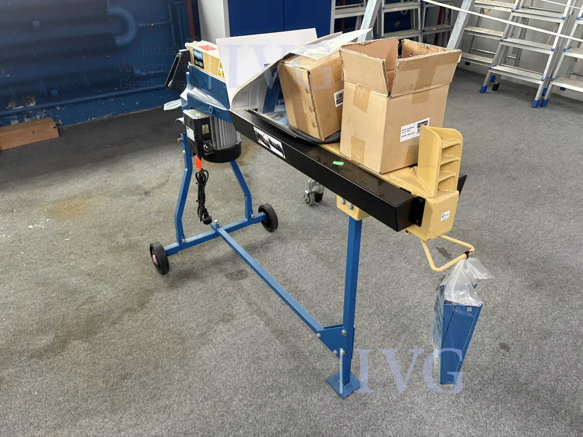Hydraulik-Holzspalter SCHEPPACH OX T 500 – foto 3 – kavel bij IVG, Bielefeld