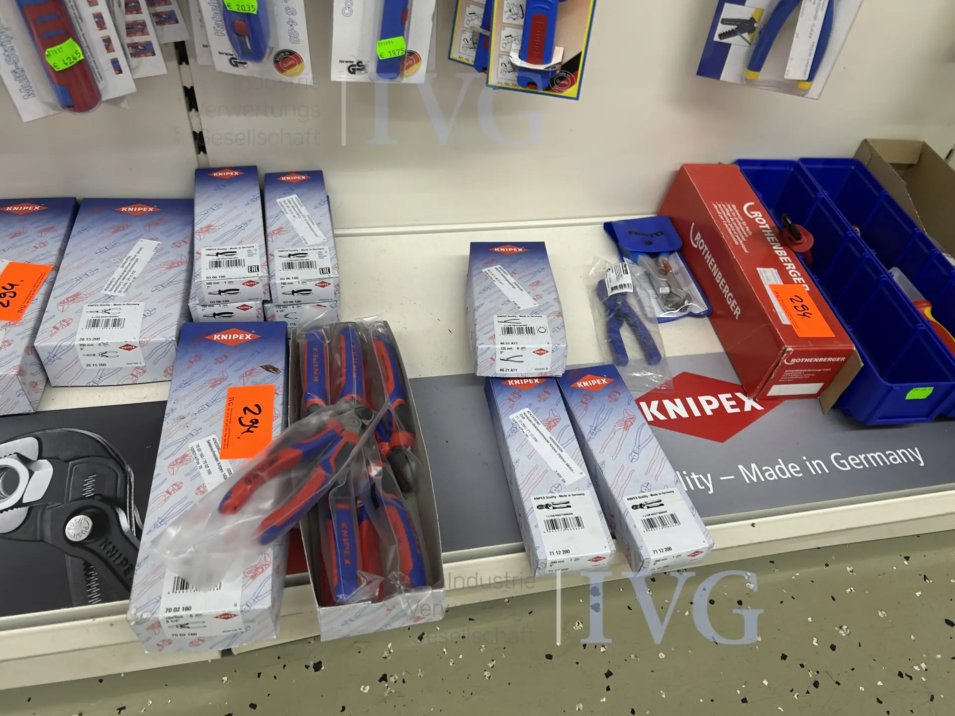 umfangreicher Warenbestand KNIPEX – foto 12 – kavel bij IVG, Bielefeld