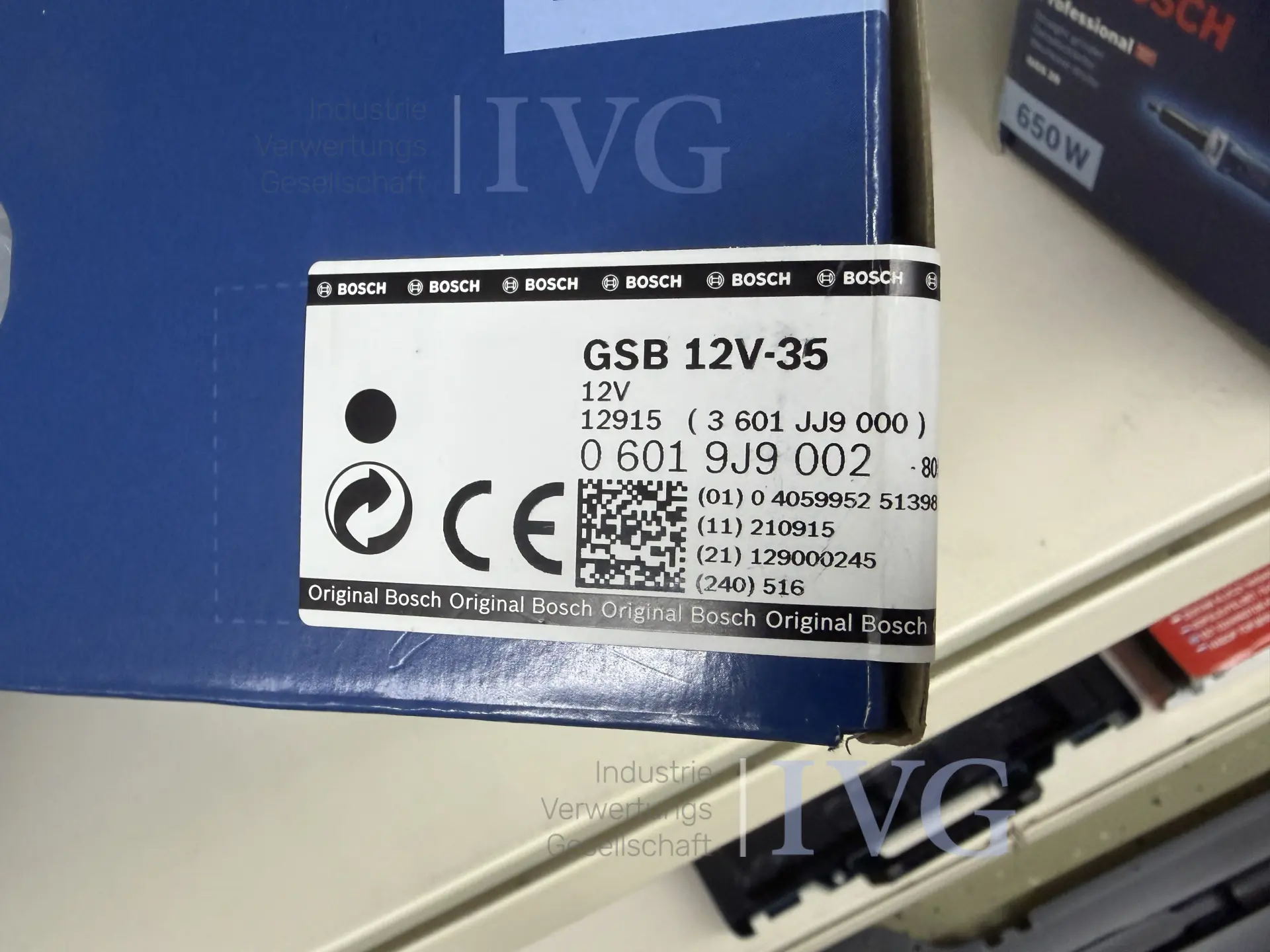 Akku-Schlagbohrschrauber BOSCH GSB 12V-35 – foto 5 – kavel bij IVG, Bielefeld