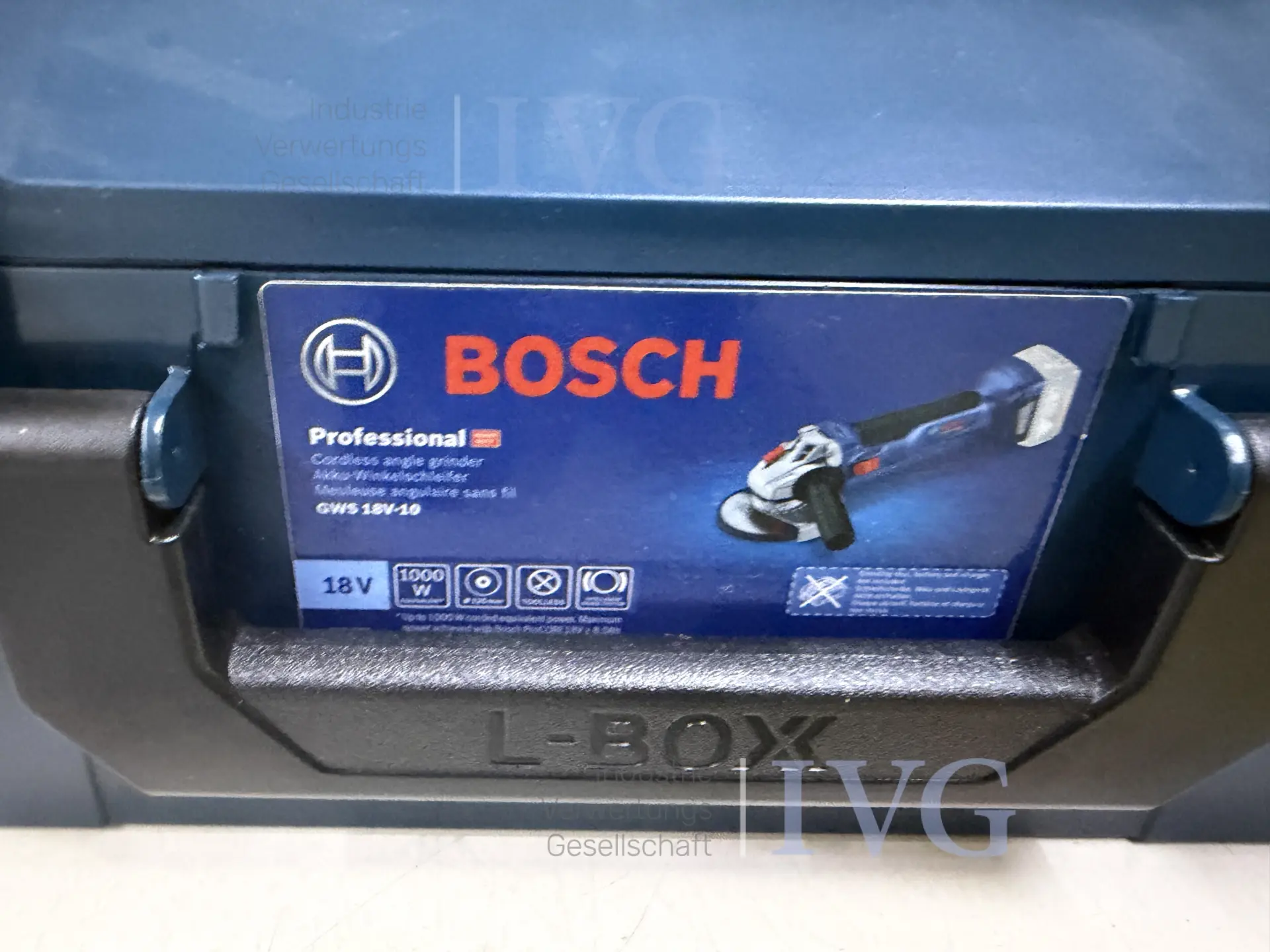 Akku-Winkelschleifer BOSCH GWS 18V-10 – foto 4 – kavel bij IVG, Bielefeld