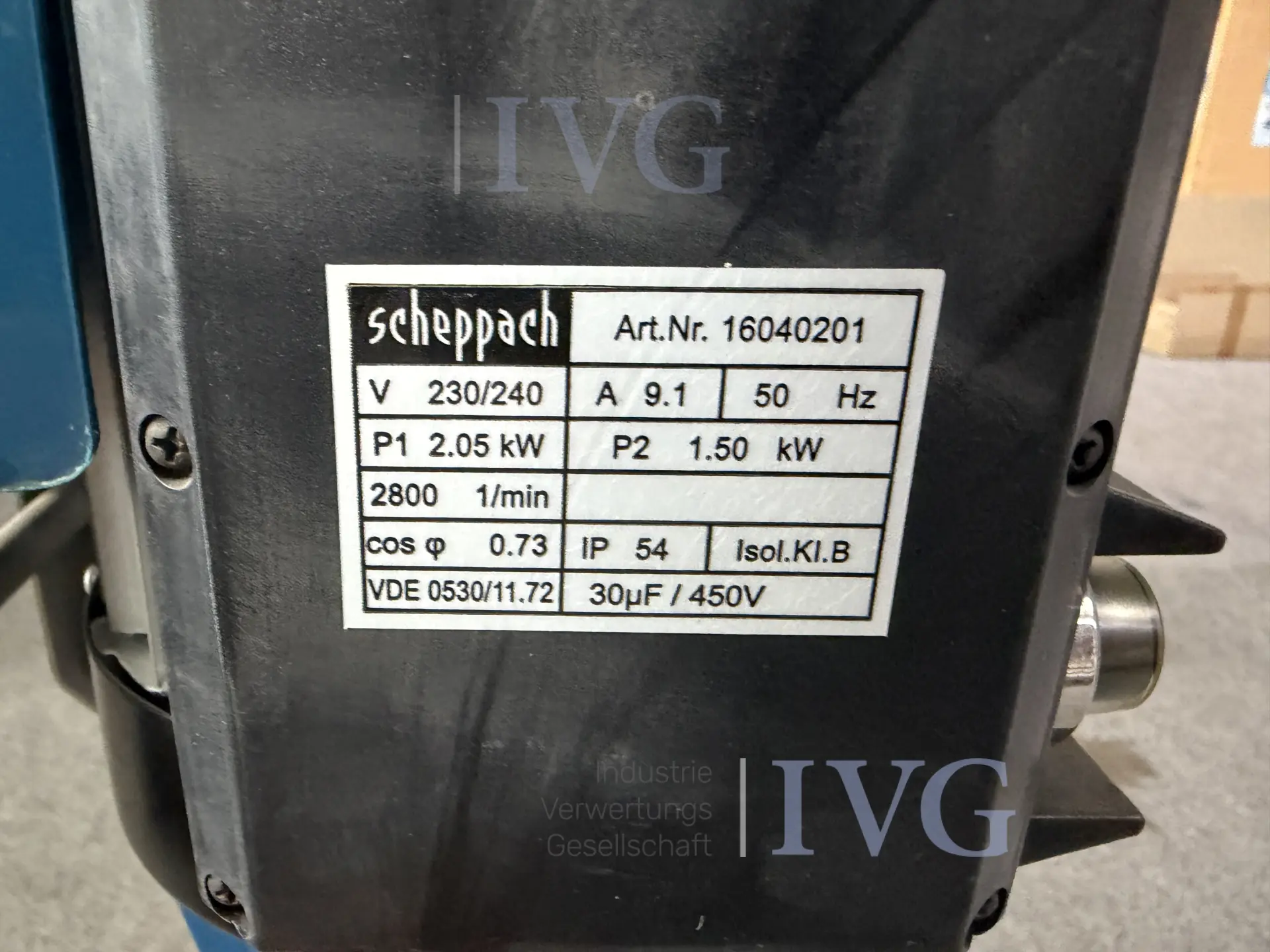 Hydraulik-Holzspalter SCHEPPACH OX T 500 – foto 6 – kavel bij IVG, Bielefeld