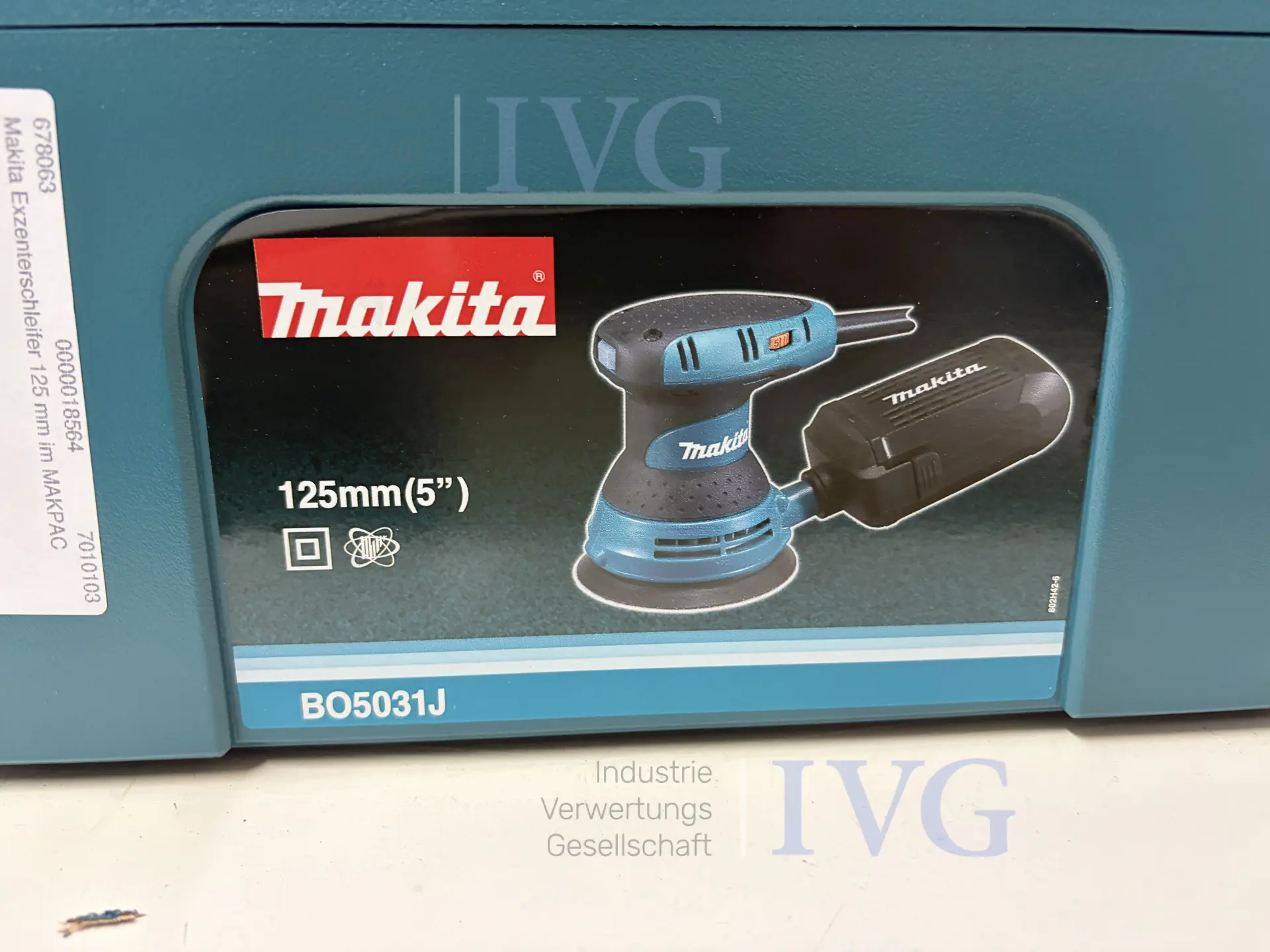 Exzenterschleifer MAKITA BO5031J – foto 3 – kavel bij IVG, Bielefeld