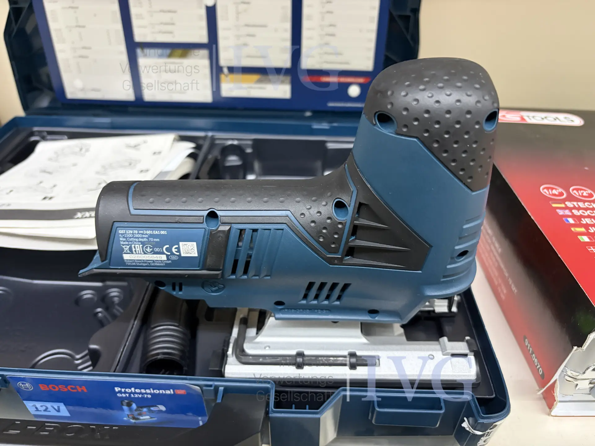 Akku-Stichsäge BOSCH GST 12V-70 – foto 6 – kavel bij IVG, Bielefeld