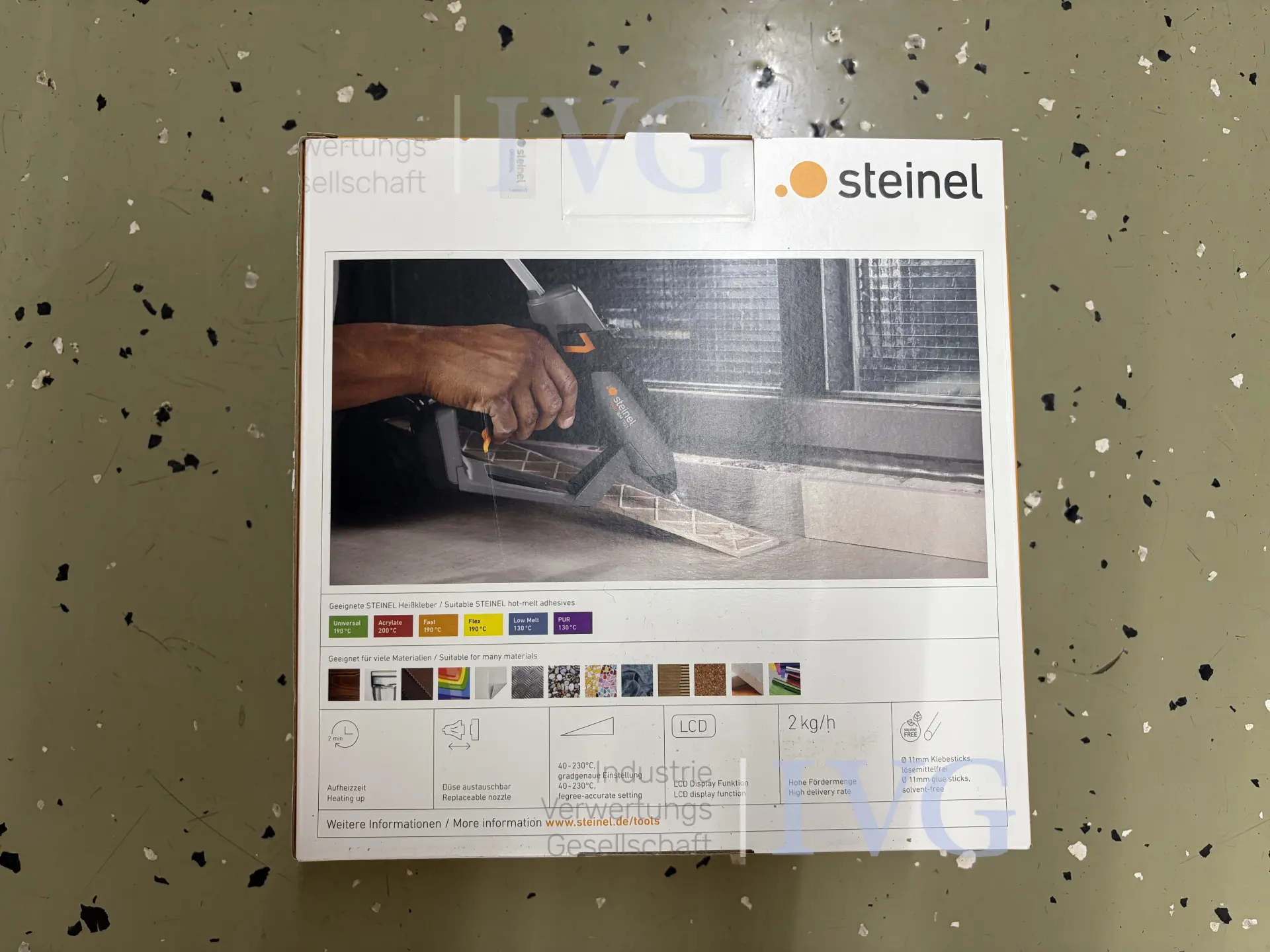 Heißklebepistole STEINEL Gluematic 7011 – foto 2 – kavel bij IVG, Bielefeld