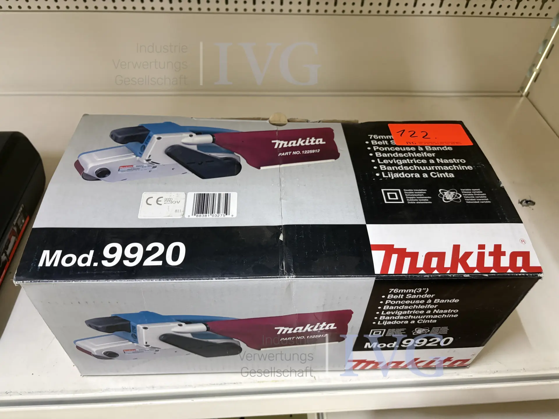 Bandschleifer MAKITA 9920 – foto 7 – kavel bij IVG, Bielefeld