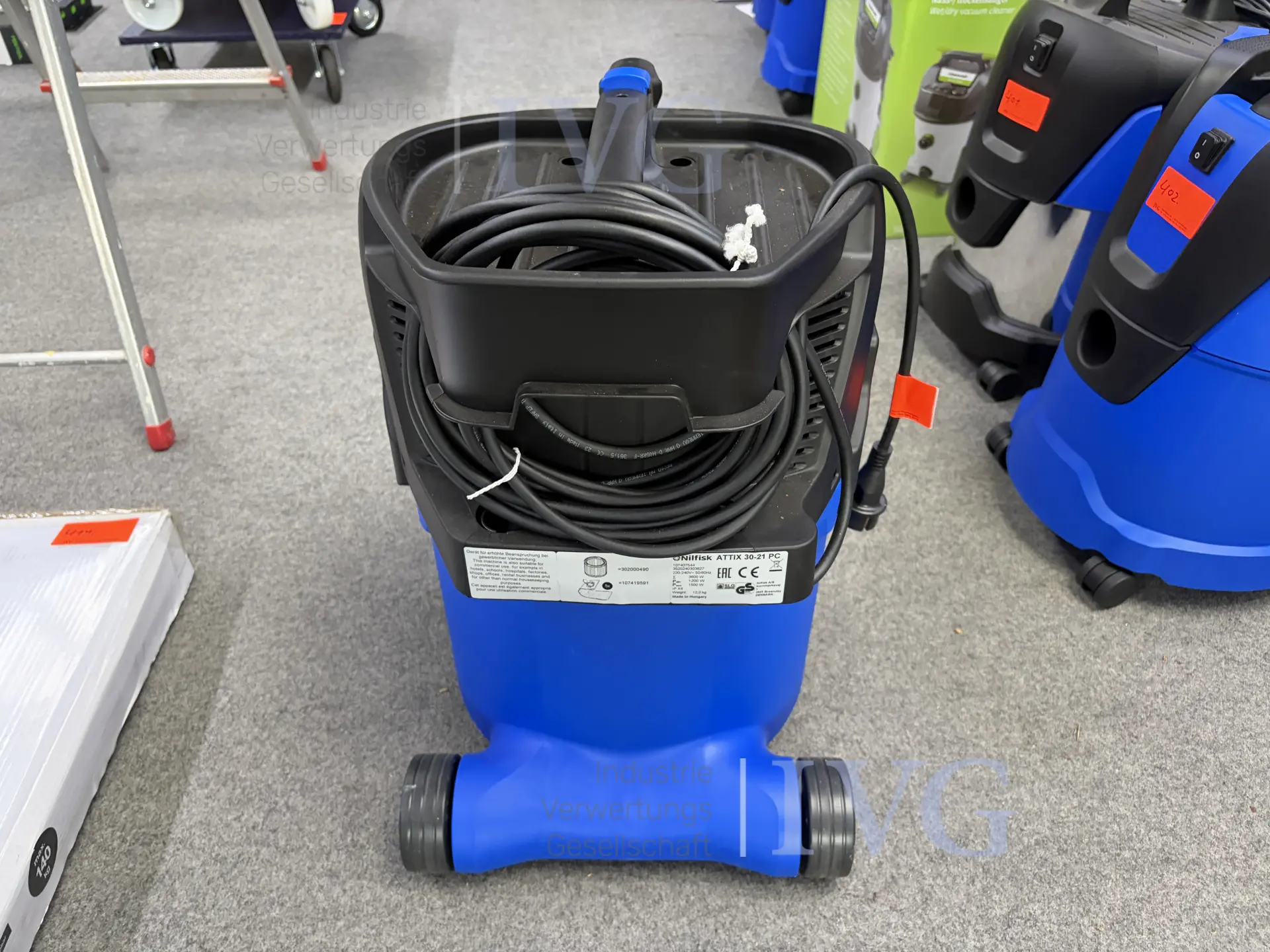 Industriesauger NILFISK Attix 30-21 PC – foto 3 – kavel bij IVG, Bielefeld