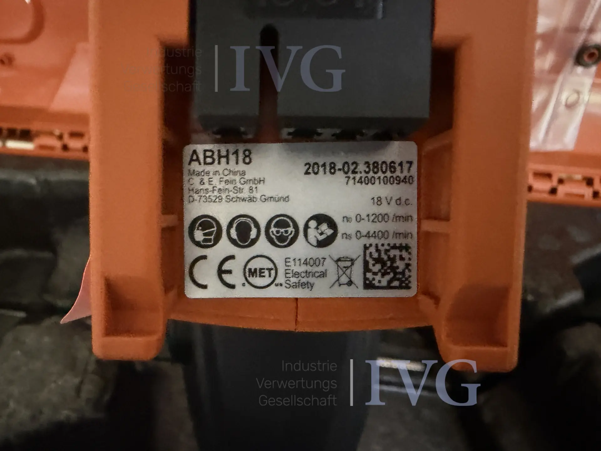 Akku-Schlagbohrmaschine FEIN ABH18 – foto 7 – kavel bij IVG, Bielefeld