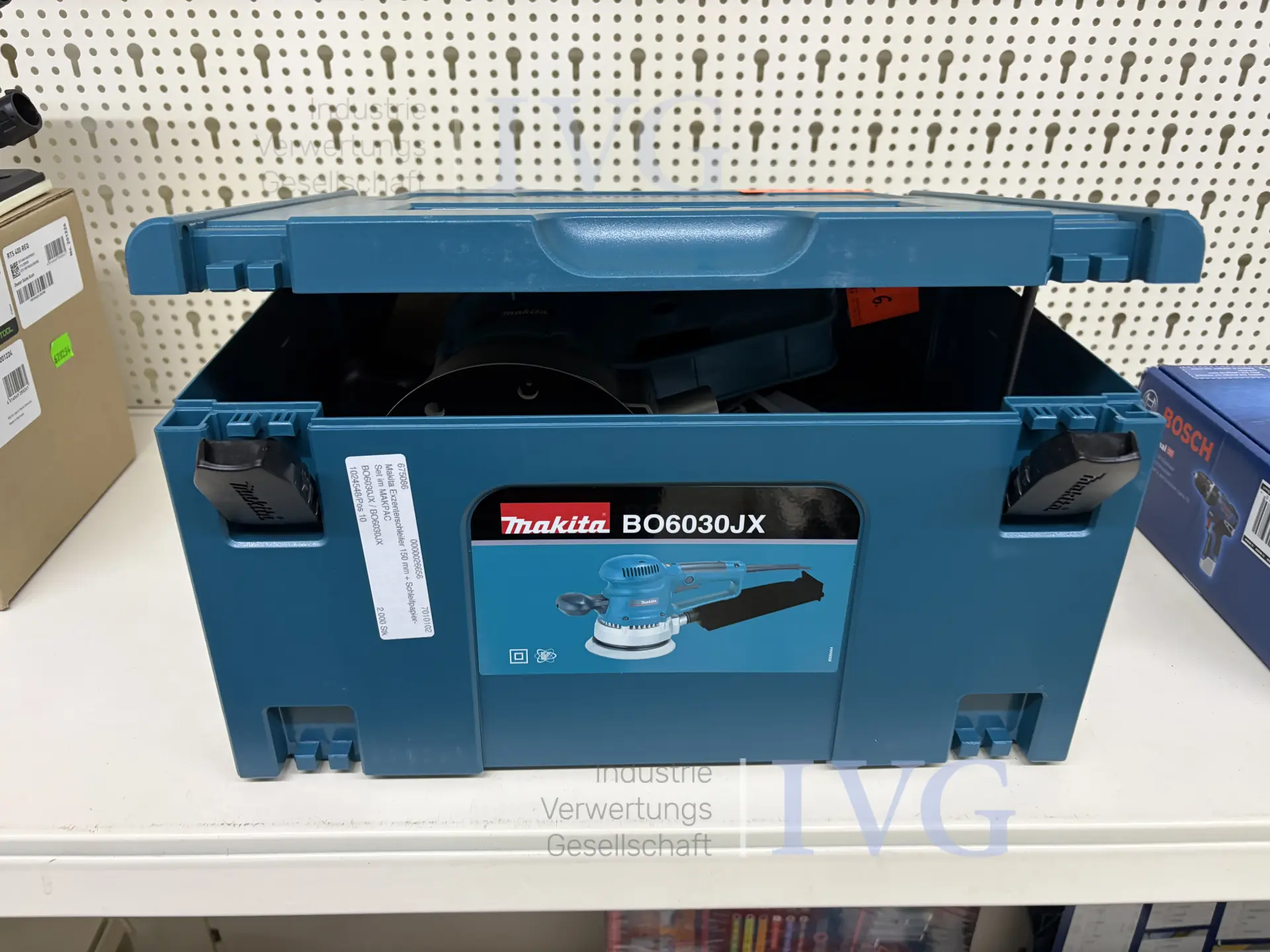 Exzenterschleifer MAKITA BO6030JX – foto 3 – kavel bij IVG, Bielefeld