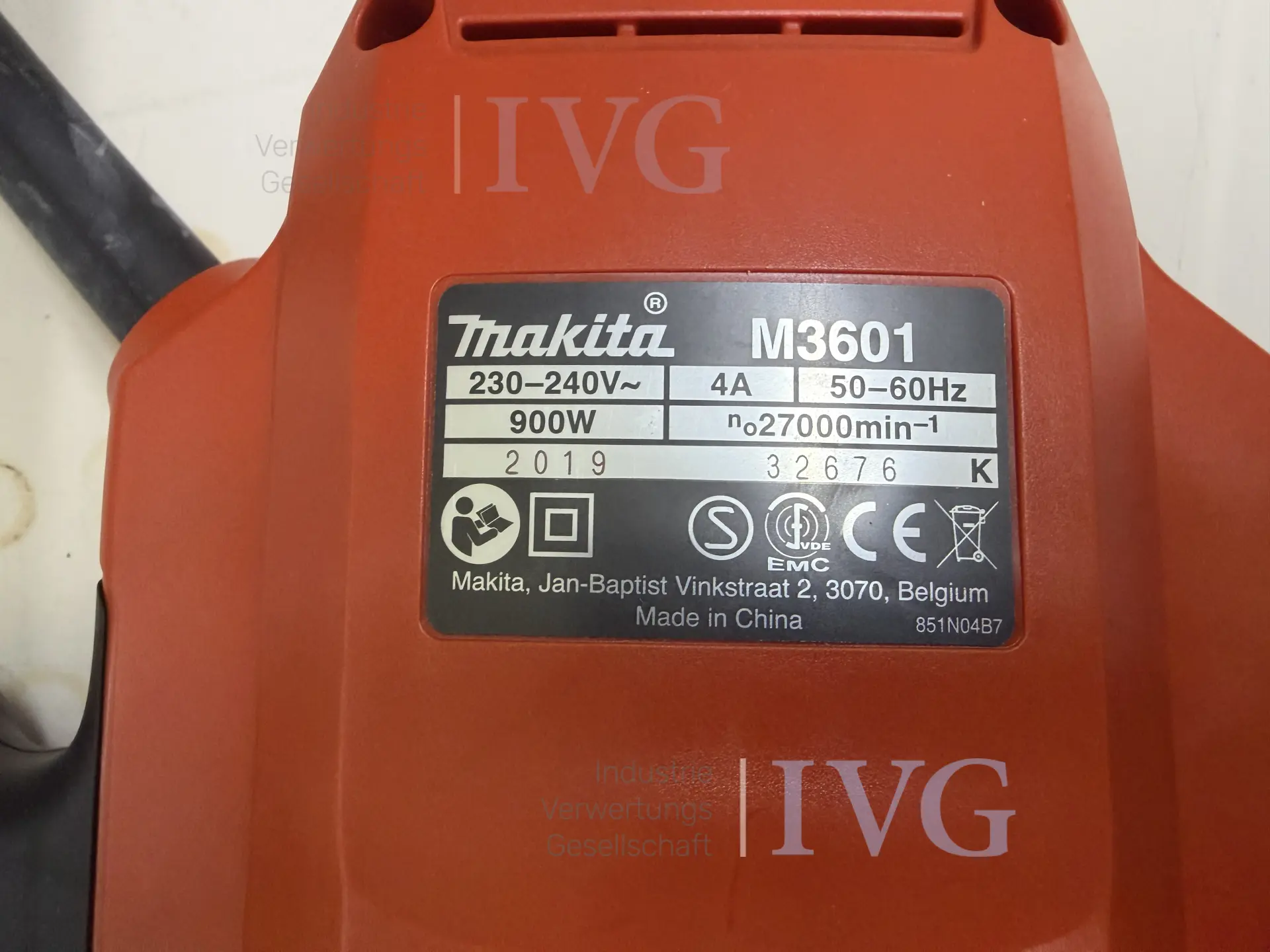 Oberfräse MAKITA M3601 – foto 10 – kavel bij IVG, Bielefeld