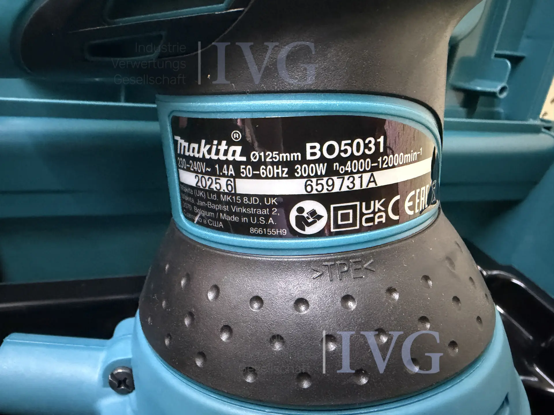 Exzenterschleifer MAKITA BO5031J – foto 8 – kavel bij IVG, Bielefeld