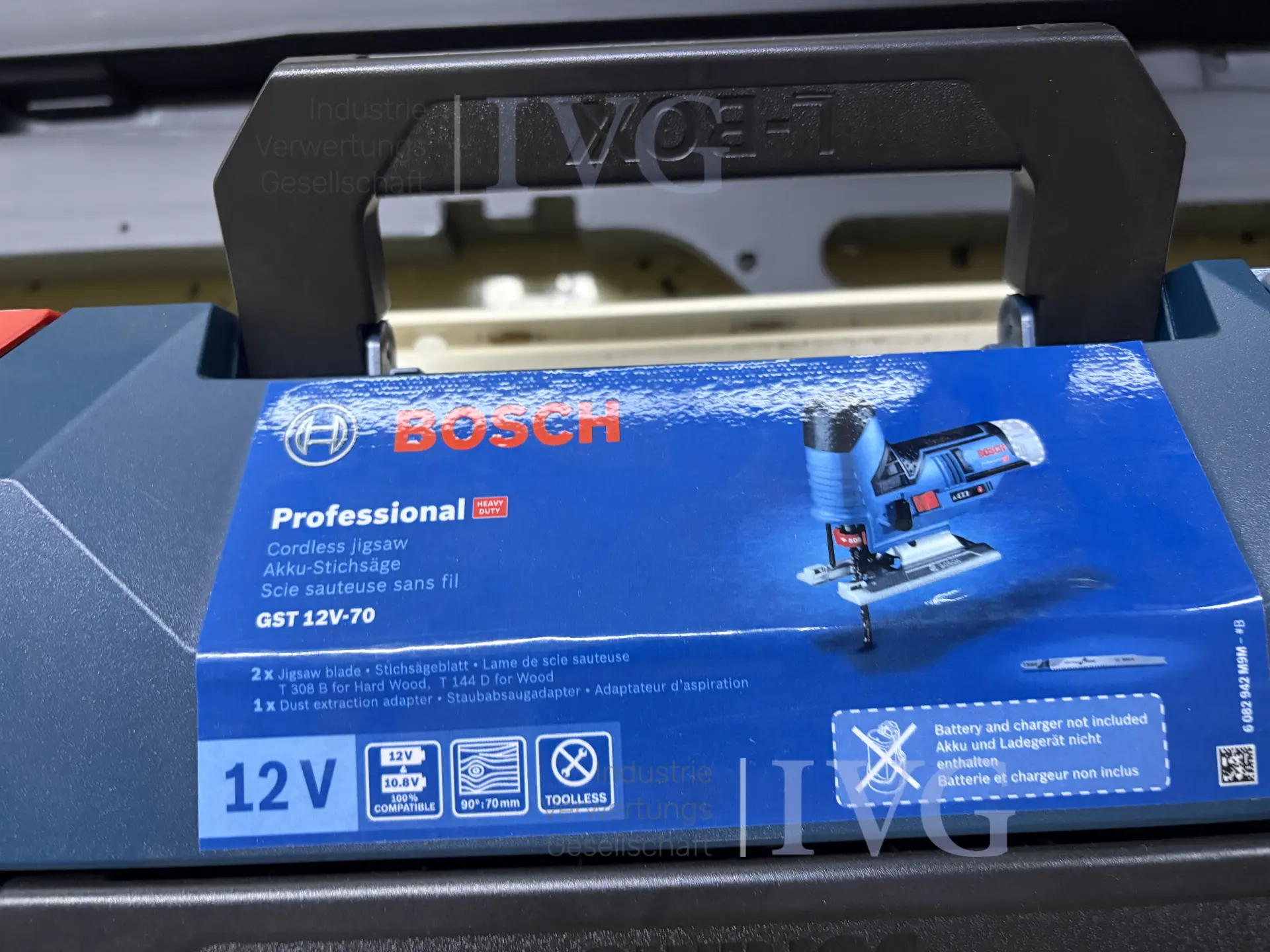 Akku-Stichsäge BOSCH GST 12V-70 – foto 11 – kavel bij IVG, Bielefeld
