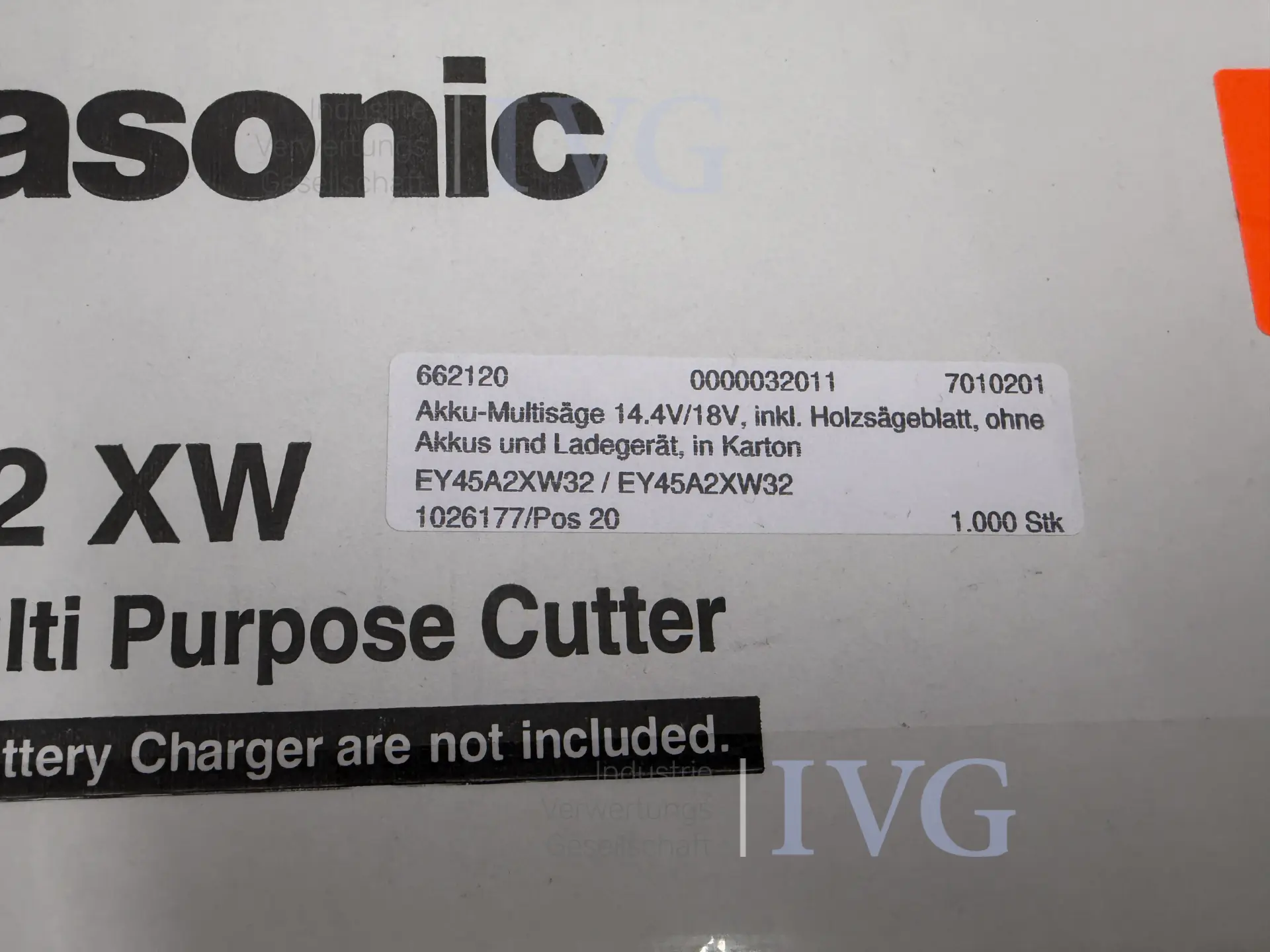 Akku-Handkreissäge PANASONIC EY 45A2 XW – foto 2 – kavel bij IVG, Bielefeld
