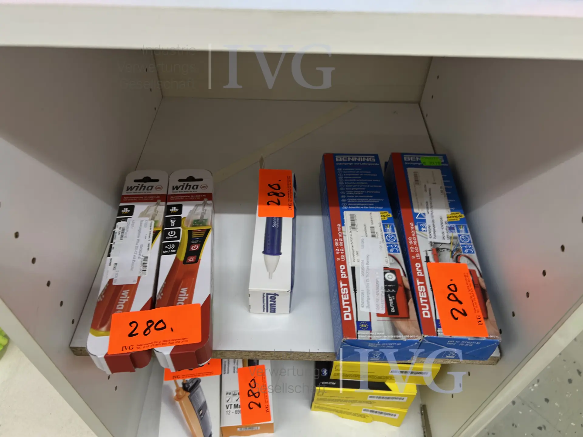 Bestand Prüfgeräte BENNING / WIHA – foto 3 – kavel bij IVG, Bielefeld