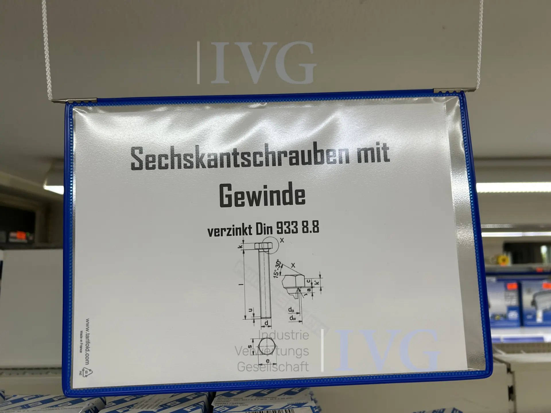 umfangreicher Bestand Schrauben / Muttern FUCHS + SANDERS – foto 9 – kavel bij IVG, Bielefeld